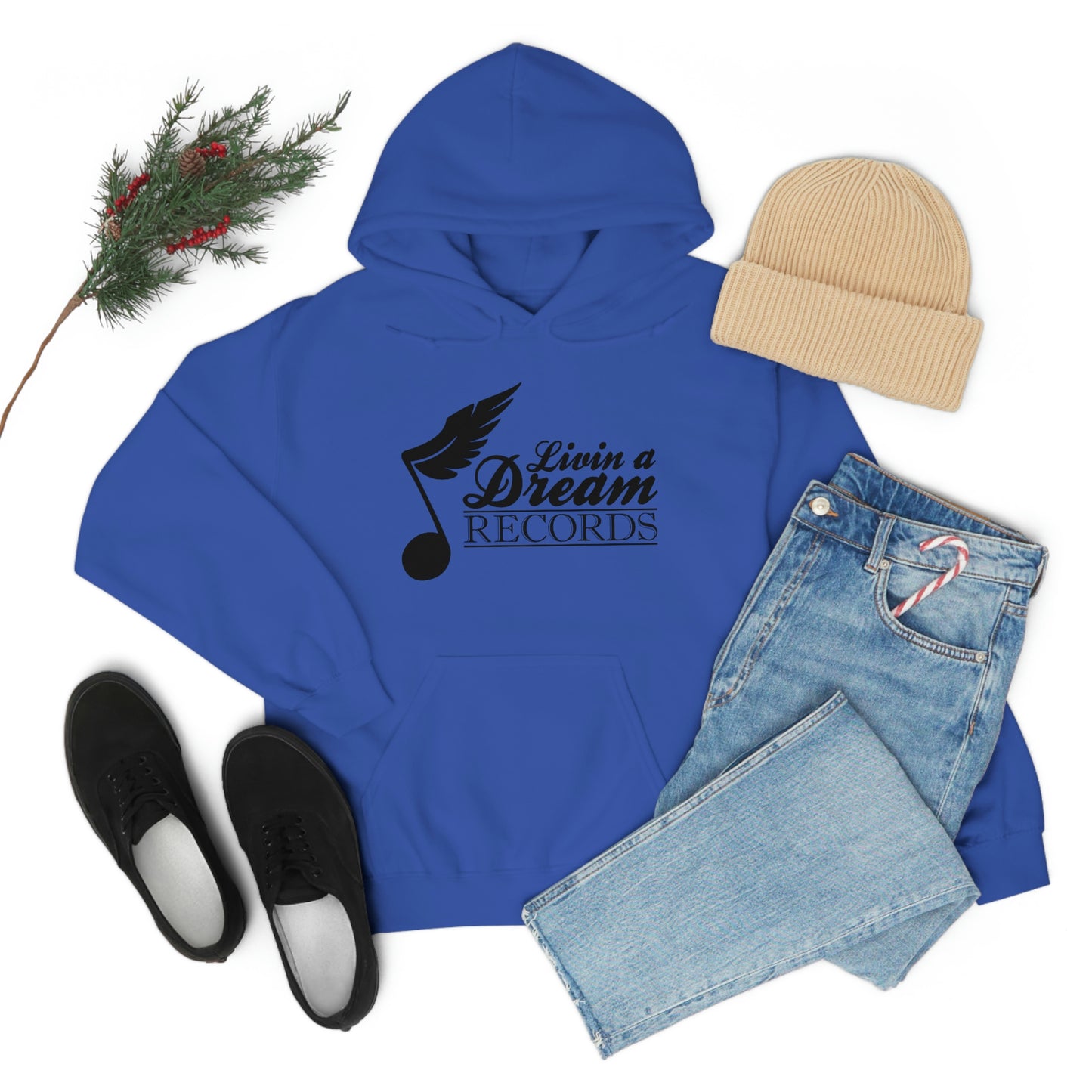 Livin A Dream Records - Heavy Blend™ Hooded Sweatshirt