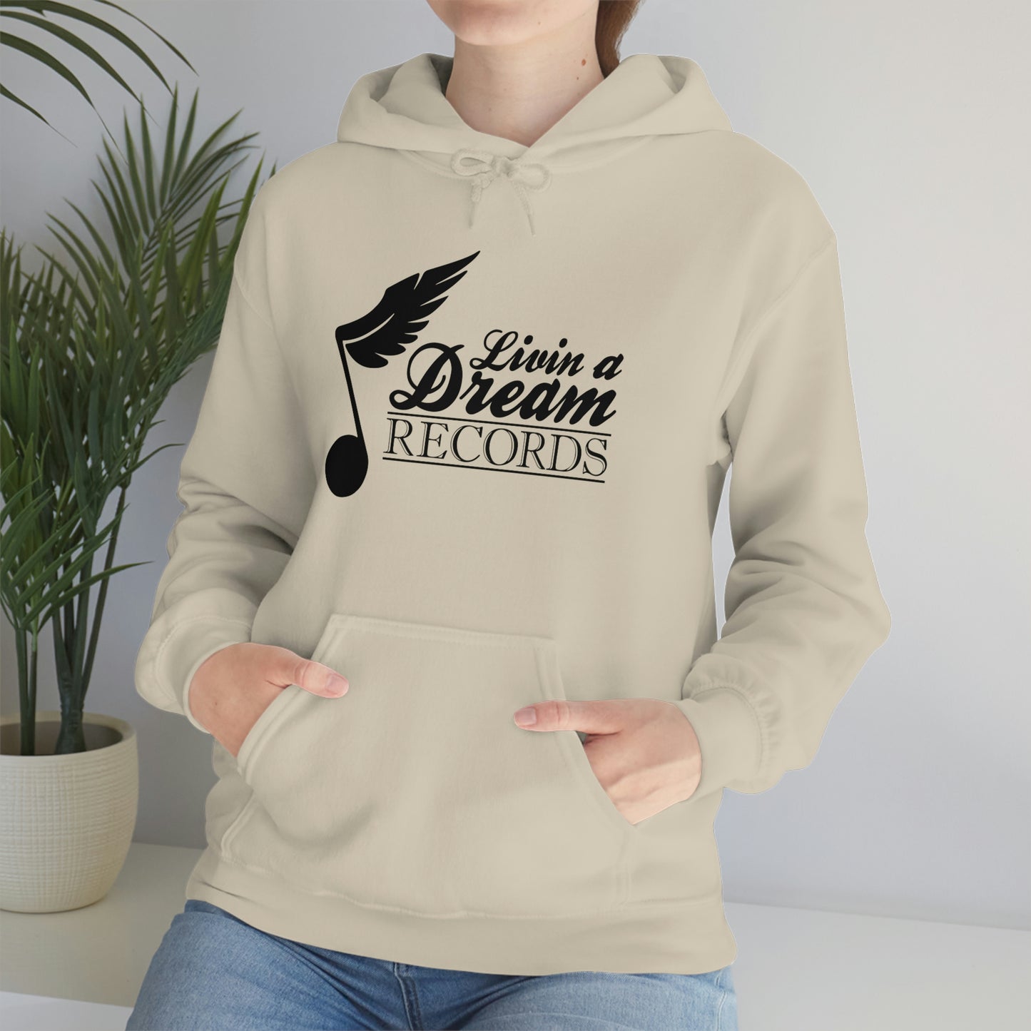 Livin A Dream Records - Heavy Blend™ Hooded Sweatshirt