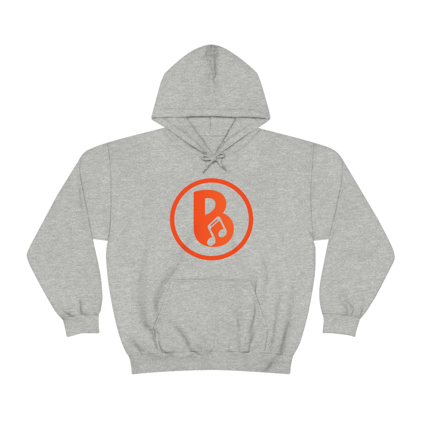 Banski B Logo Heavy Blend™ Hooded Sweatshirt