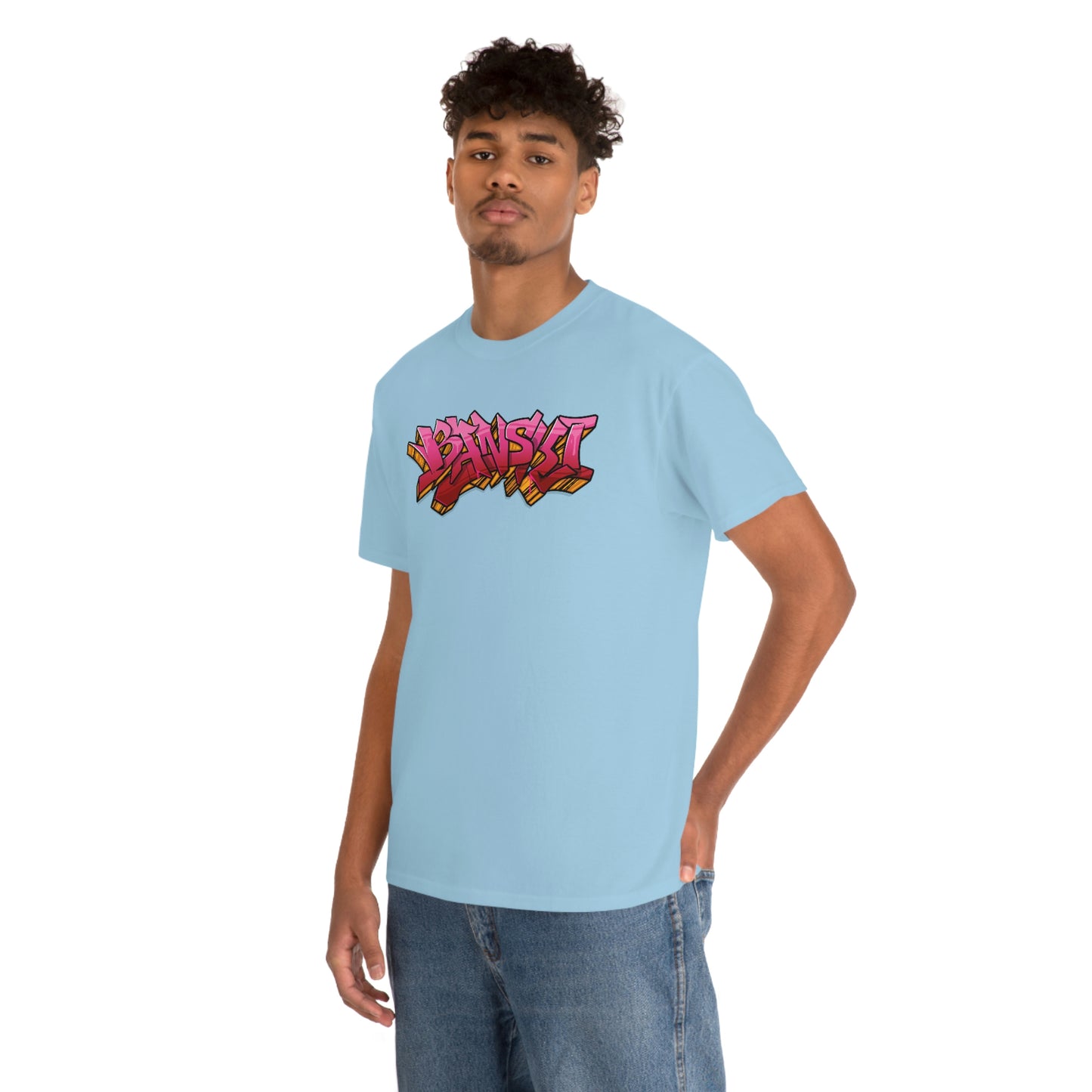 Banski Graffiti - Heavy Cotton Tee