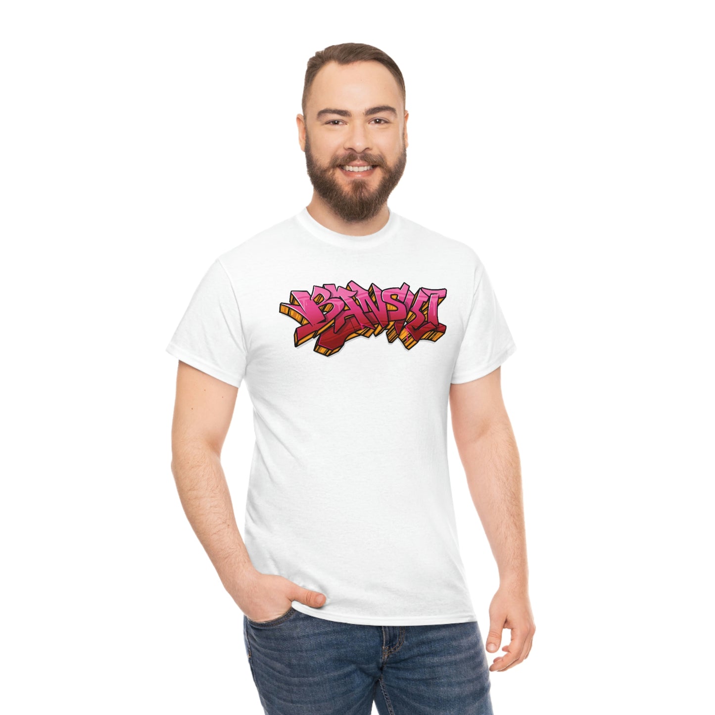 Banski Graffiti - Heavy Cotton Tee