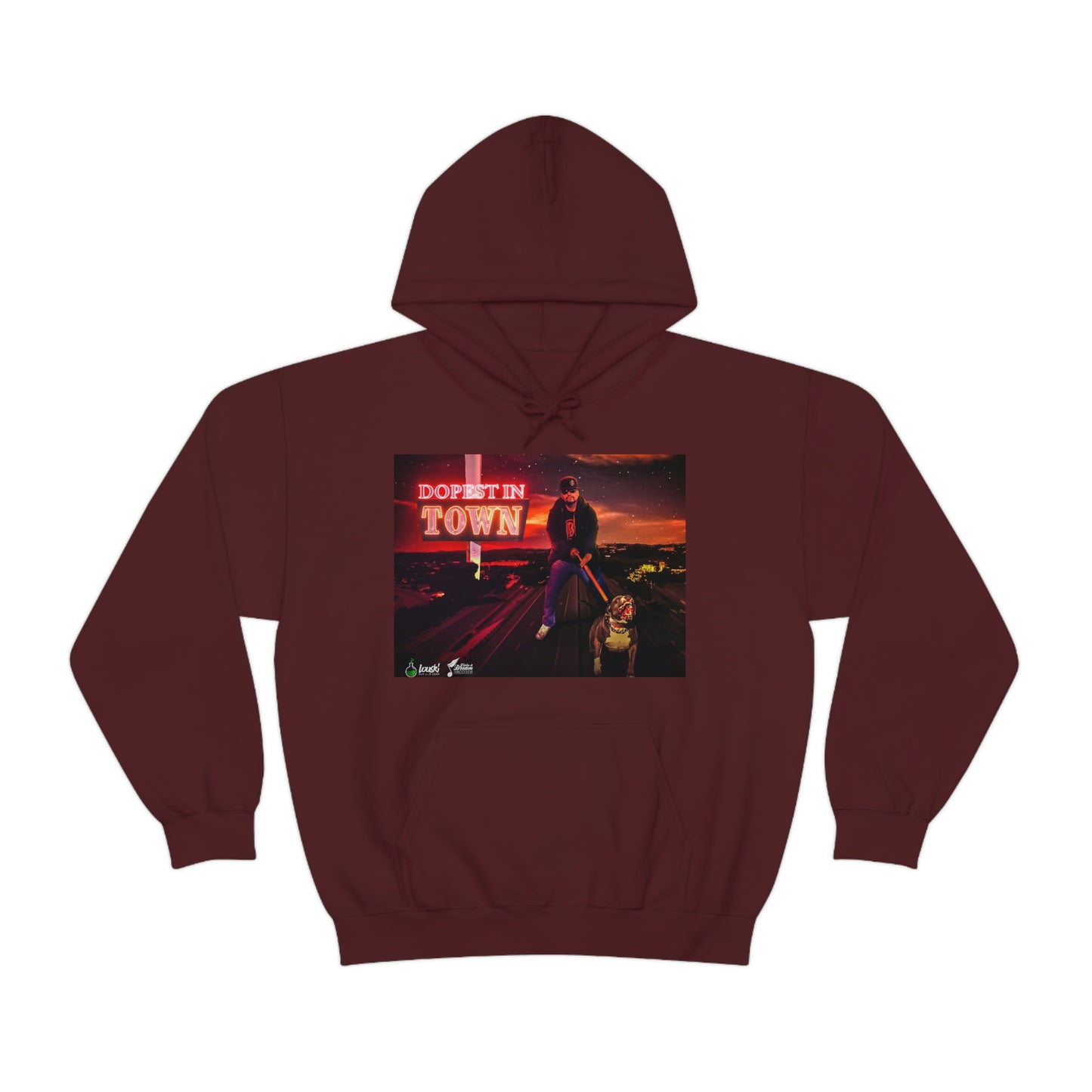 DOPEST IN TOWN Unisex Heavy Blend™ Hooded Sweatshirt