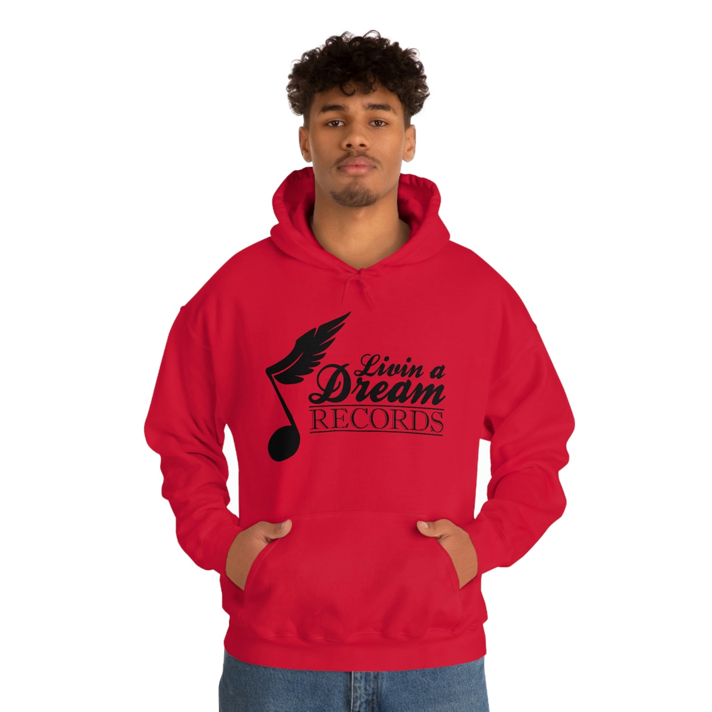 Livin A Dream Records - Heavy Blend™ Hooded Sweatshirt