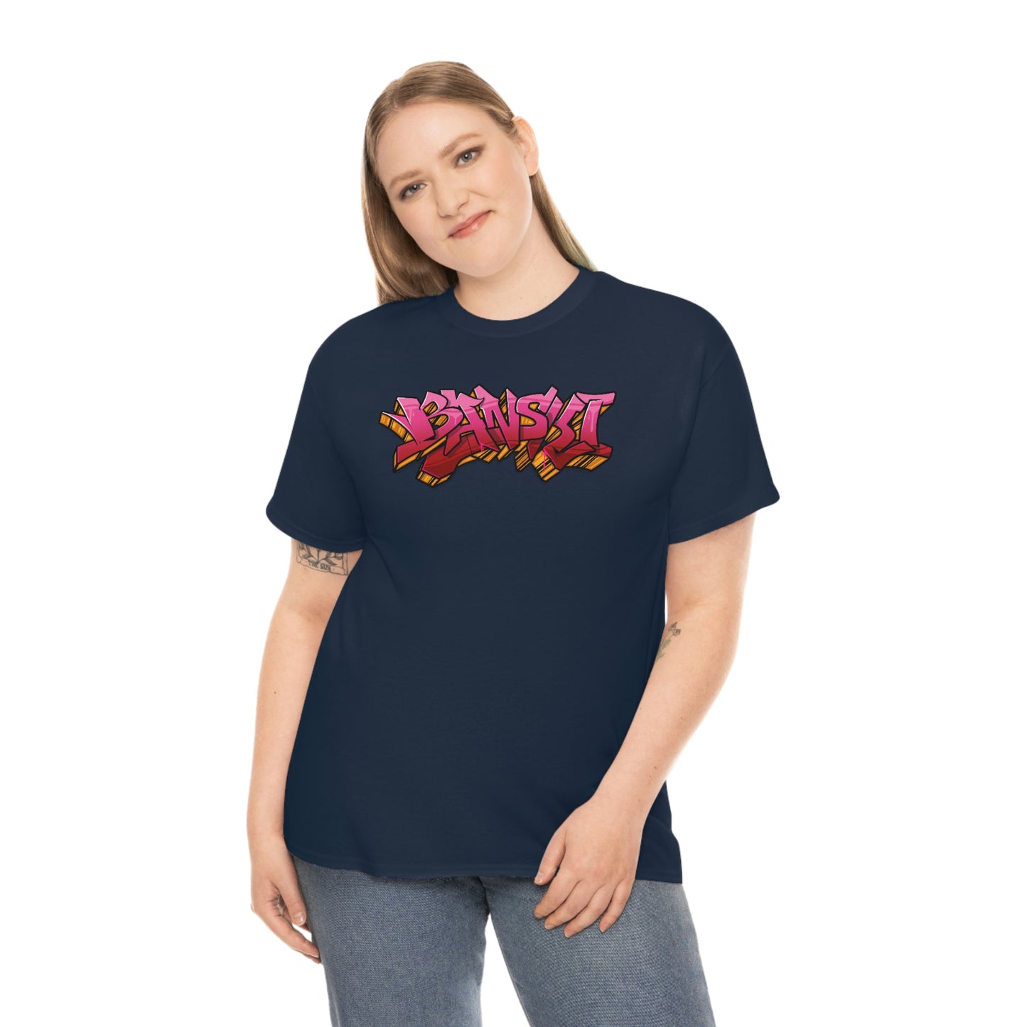 Banski Graffiti - Heavy Cotton Tee