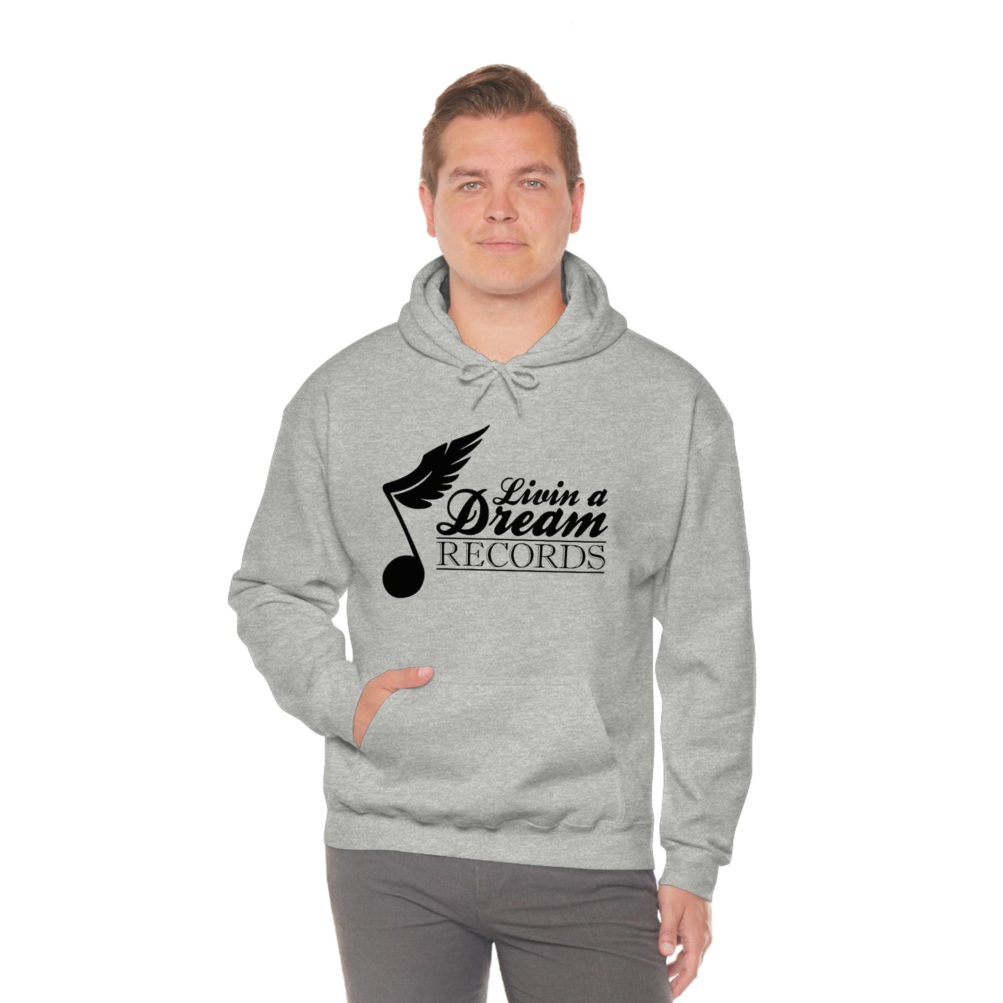 Livin A Dream Records - Heavy Blend™ Hooded Sweatshirt