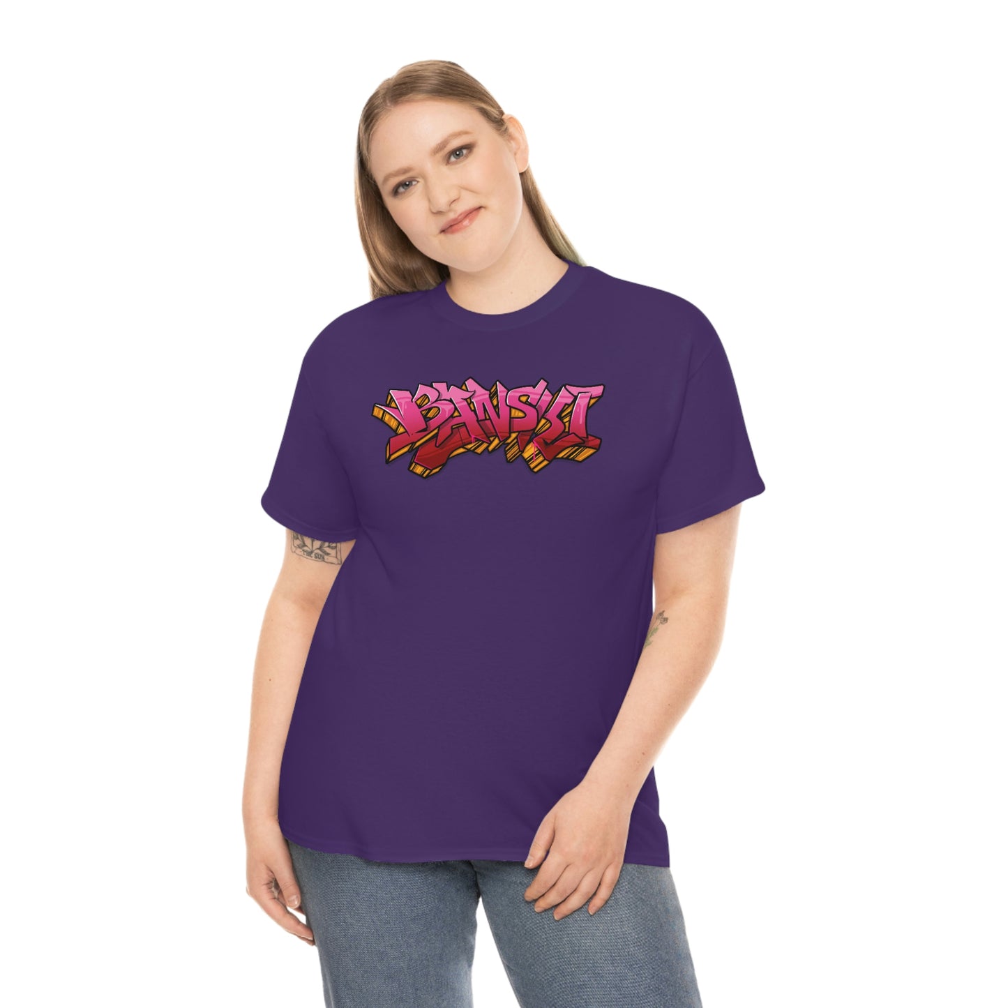 Banski Graffiti - Heavy Cotton Tee