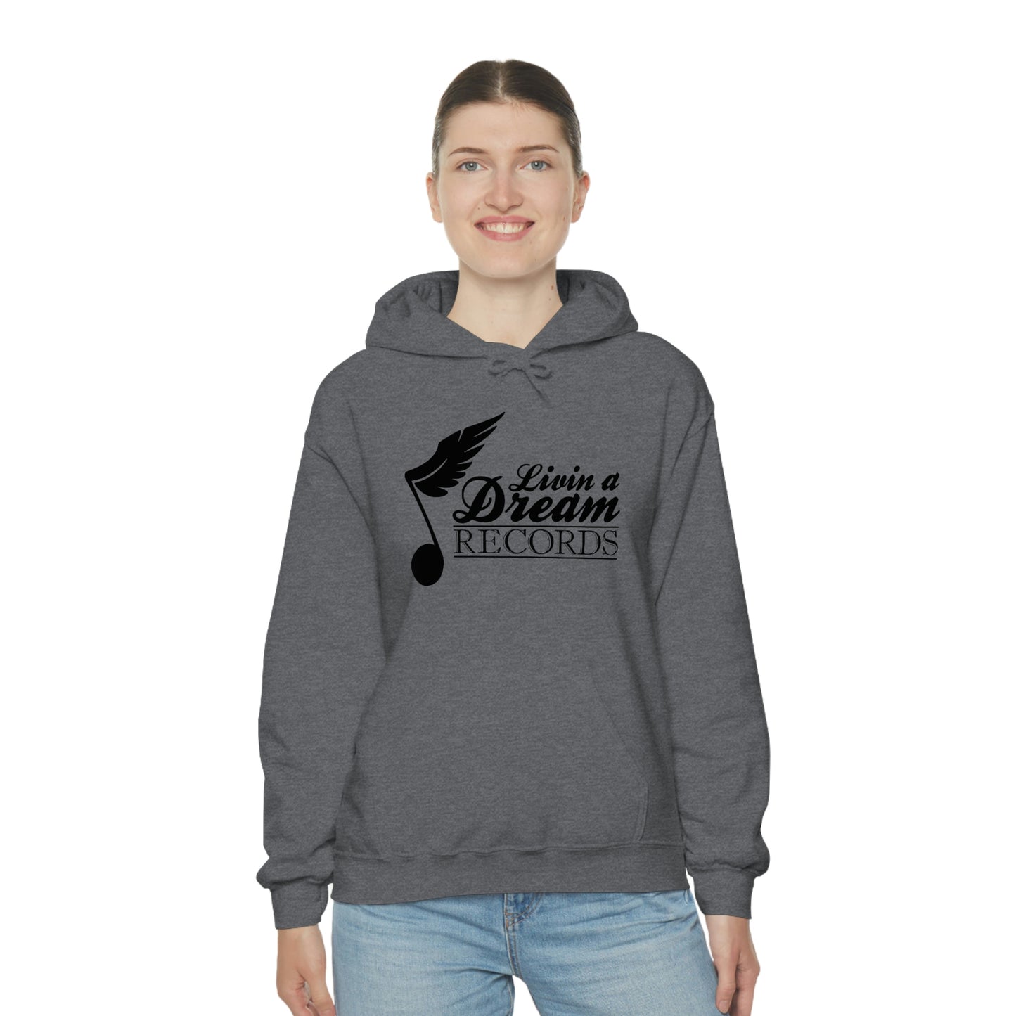 Livin A Dream Records - Heavy Blend™ Hooded Sweatshirt