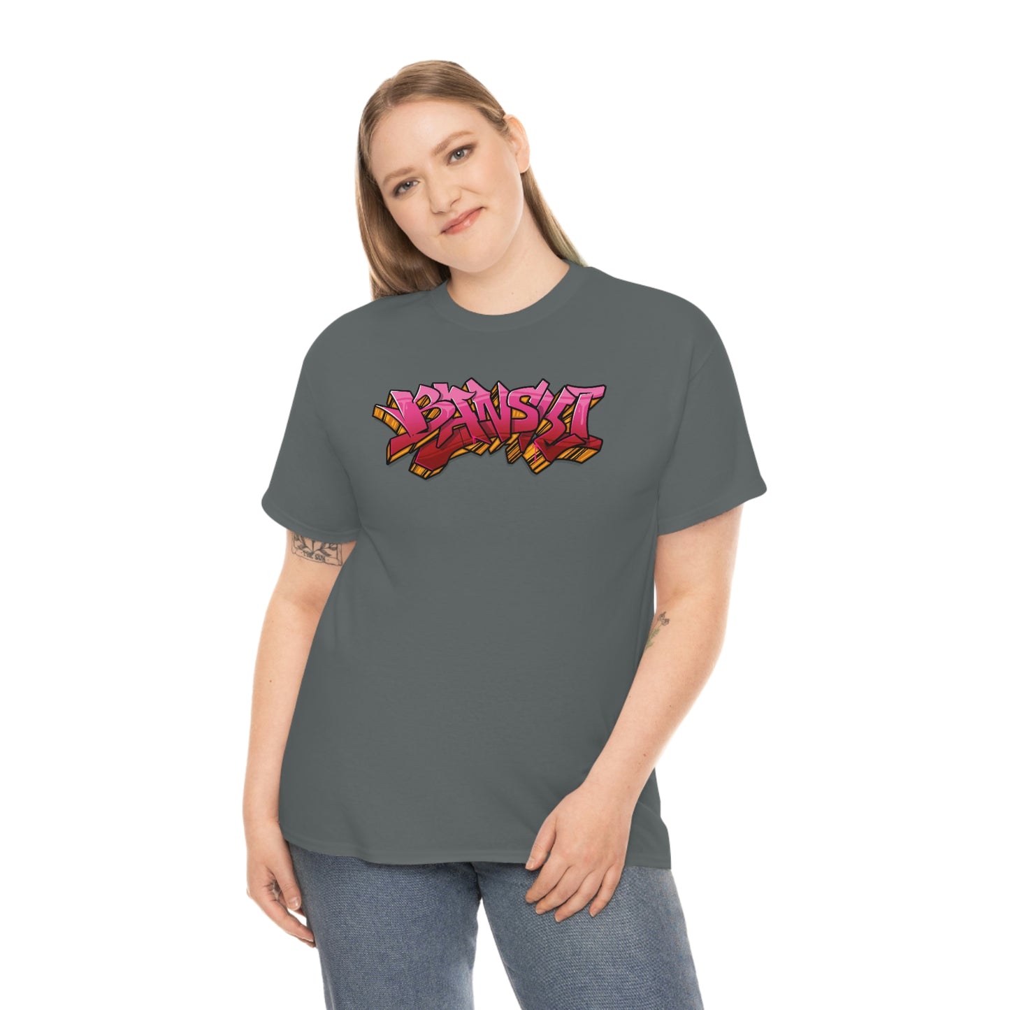 Banski Graffiti - Heavy Cotton Tee