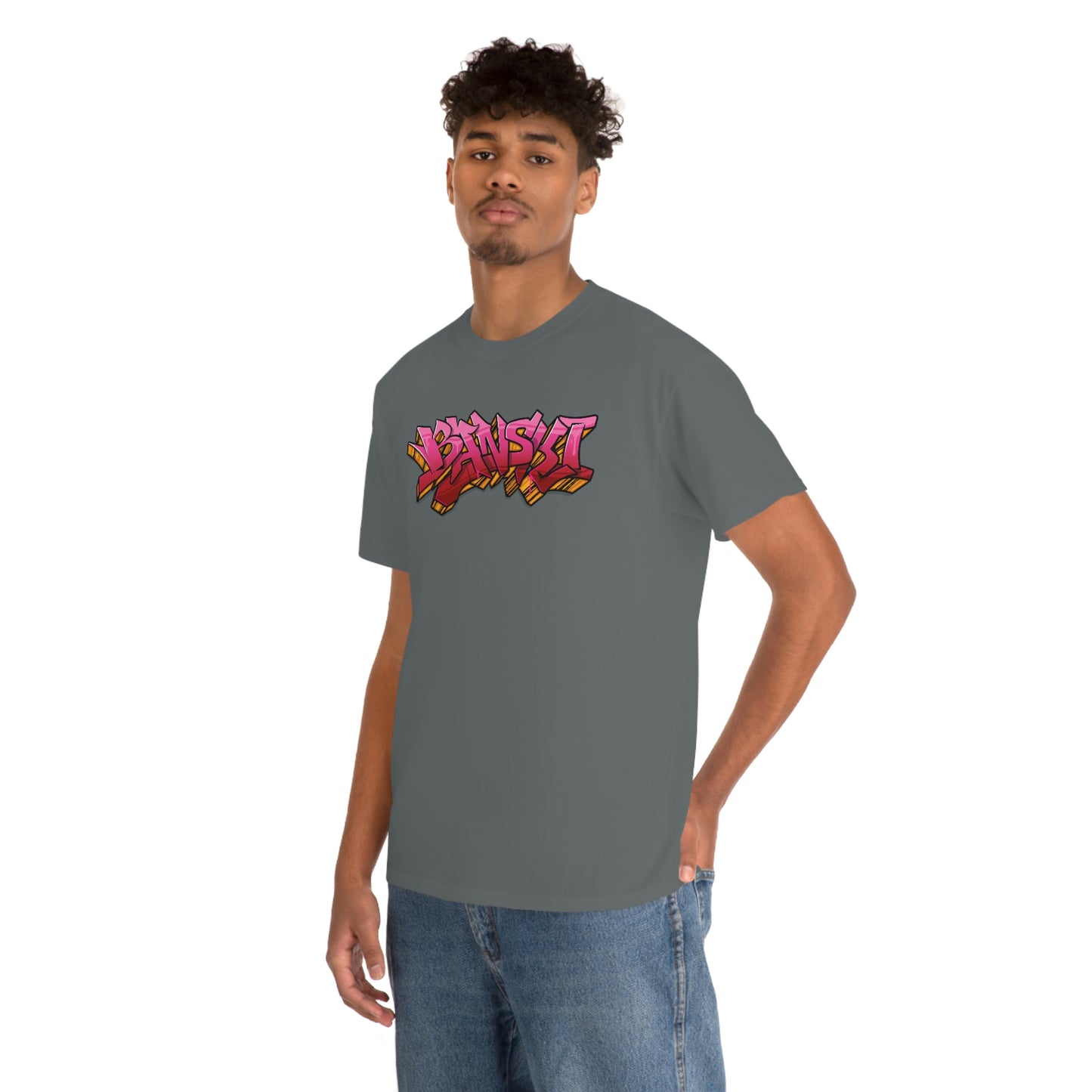 Banski Graffiti - Heavy Cotton Tee