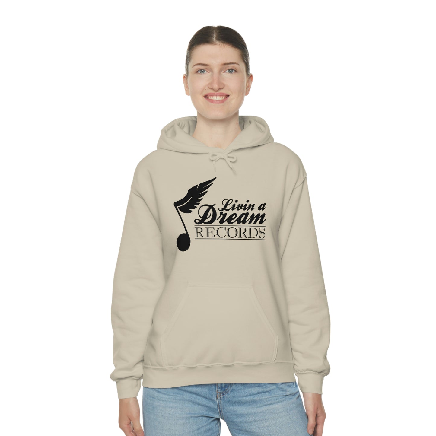 Livin A Dream Records - Heavy Blend™ Hooded Sweatshirt