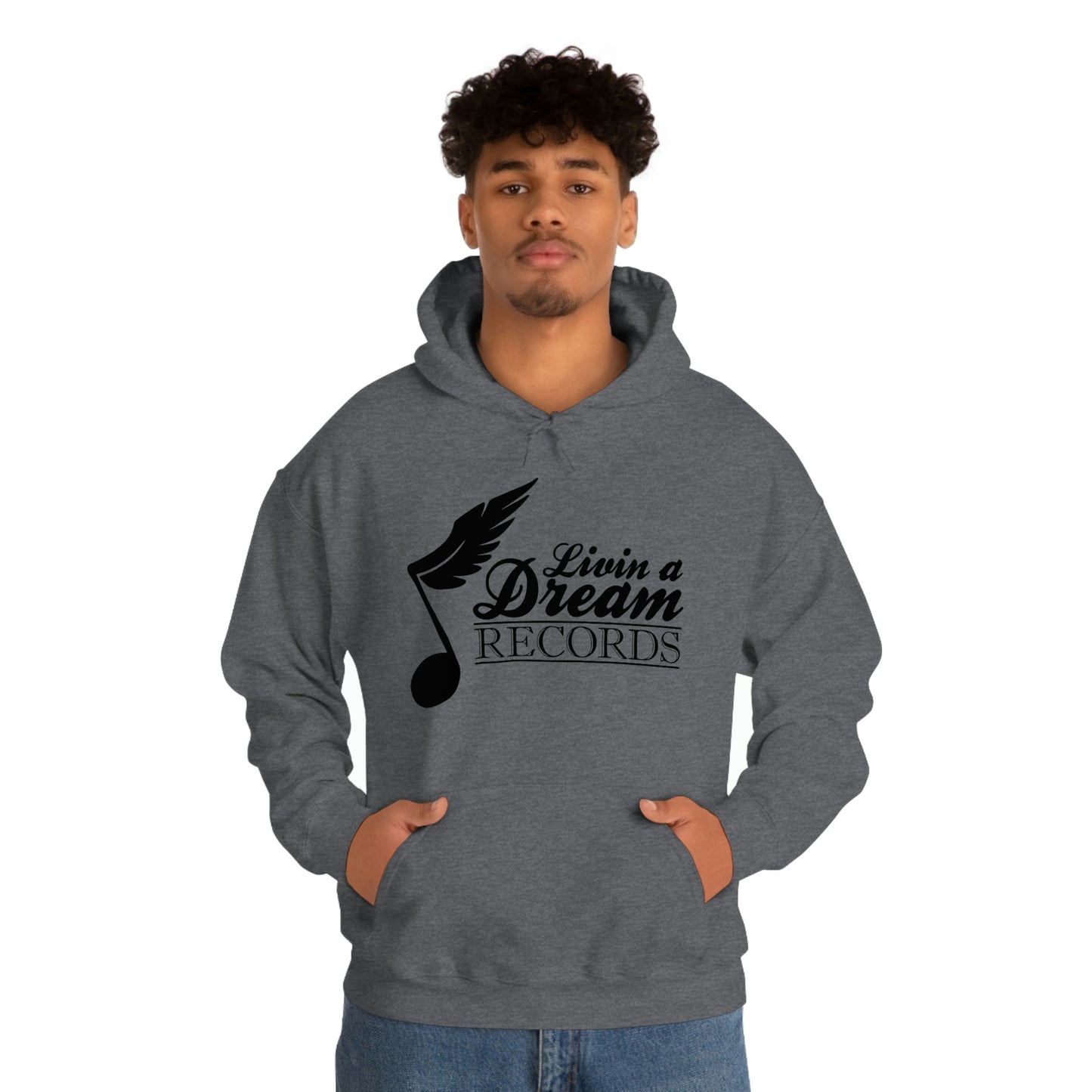 Livin A Dream Records - Heavy Blend™ Hooded Sweatshirt