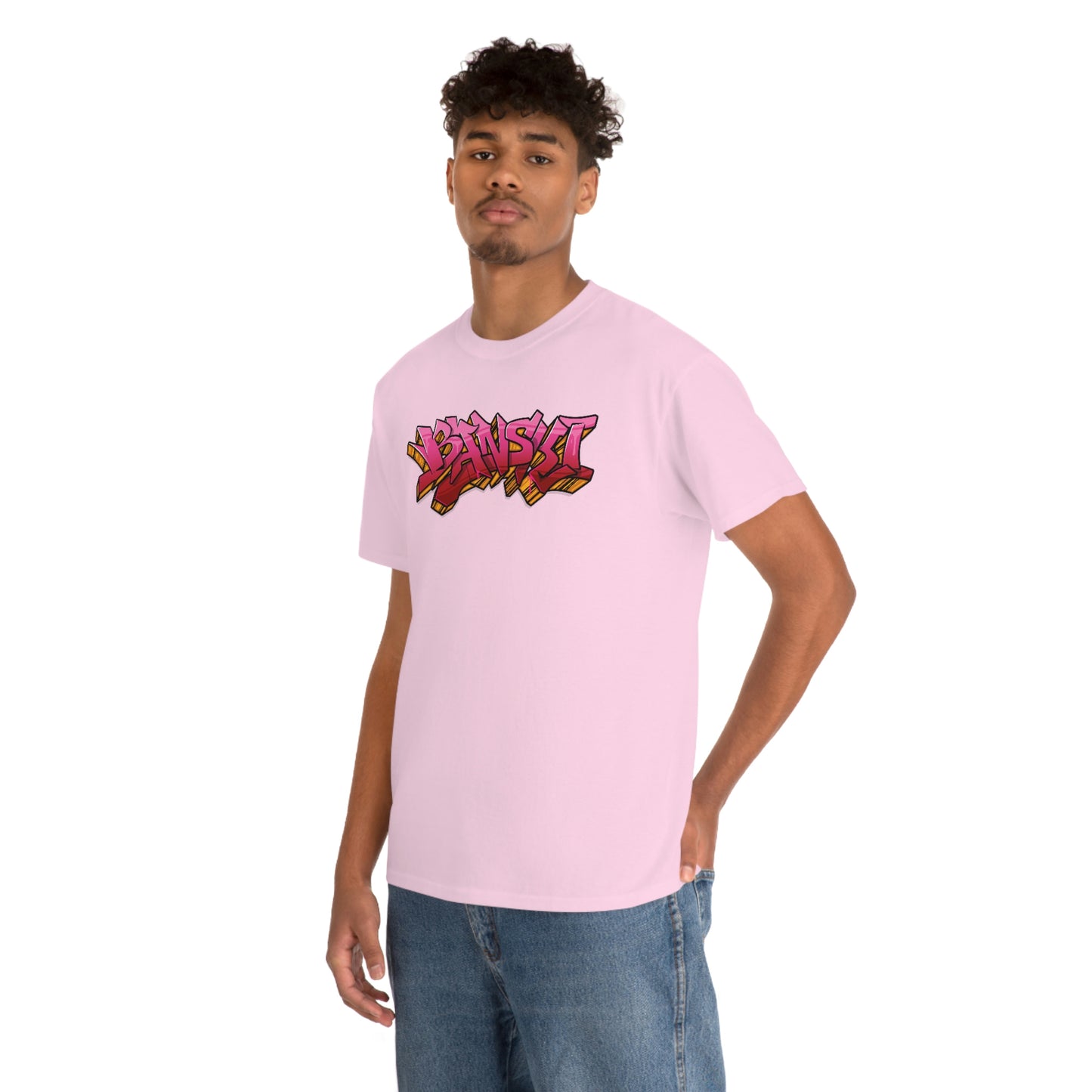 Banski Graffiti - Heavy Cotton Tee