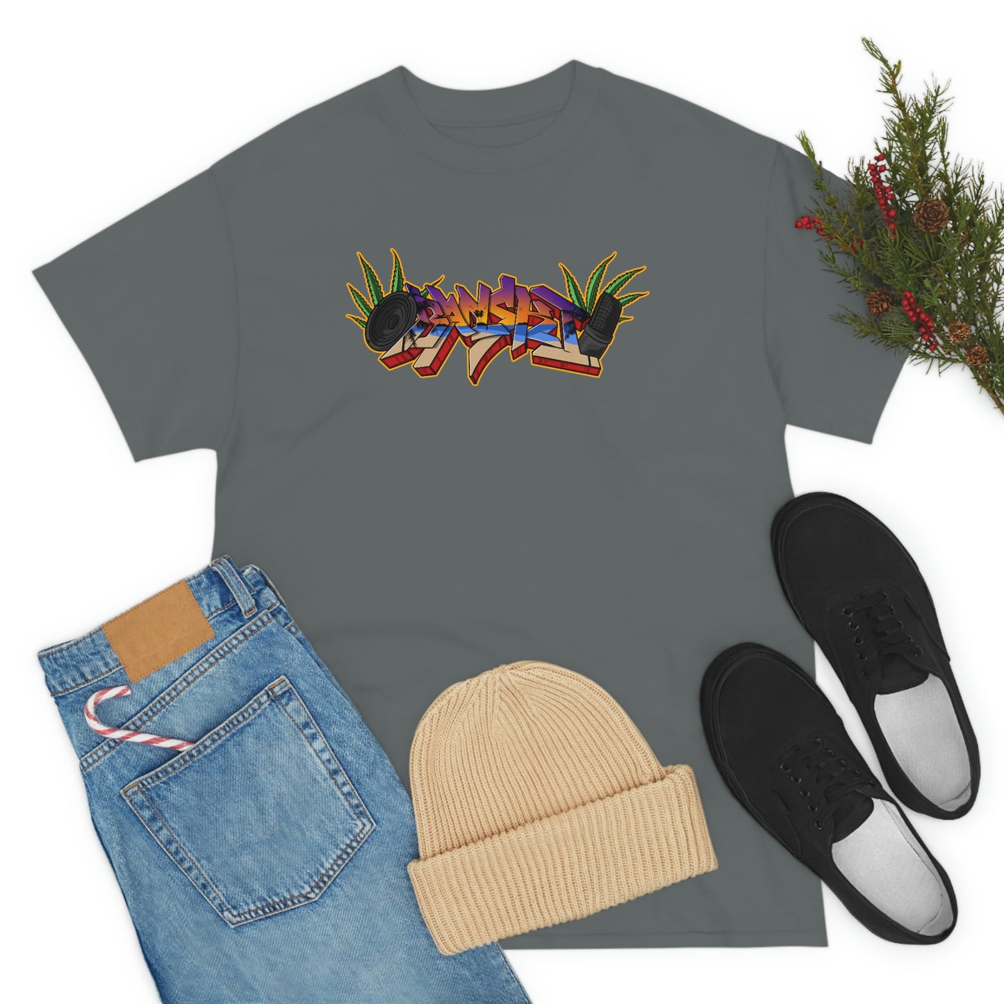 Banski Graffiti2 Heavy Cotton Tee