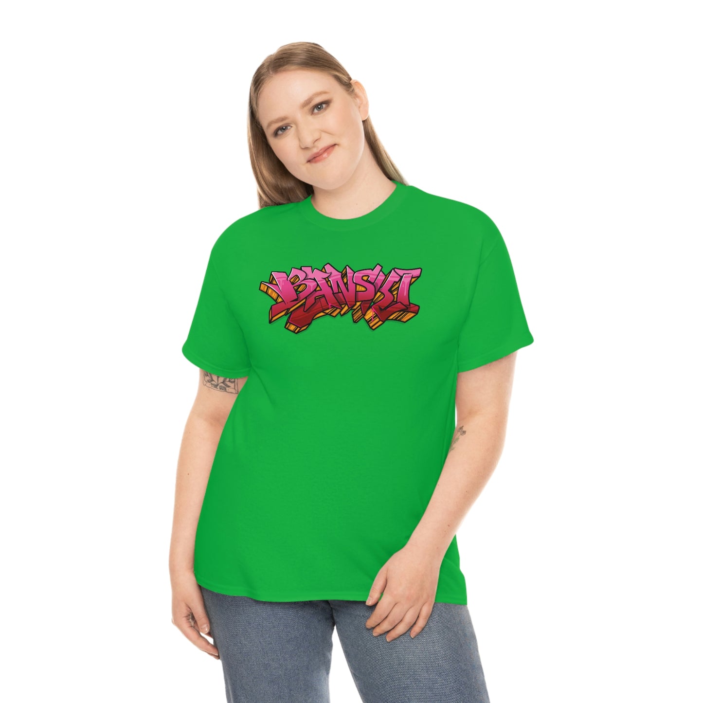 Banski Graffiti - Heavy Cotton Tee