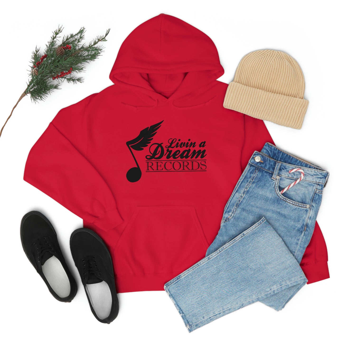Livin A Dream Records - Heavy Blend™ Hooded Sweatshirt