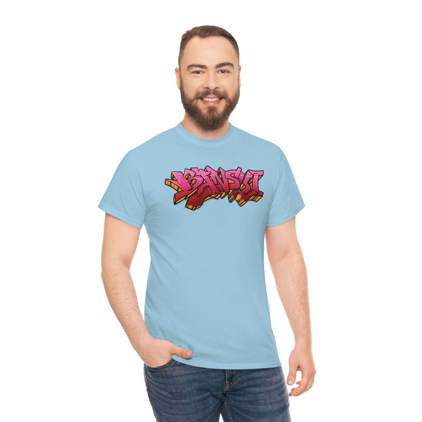 Banski Graffiti - Heavy Cotton Tee