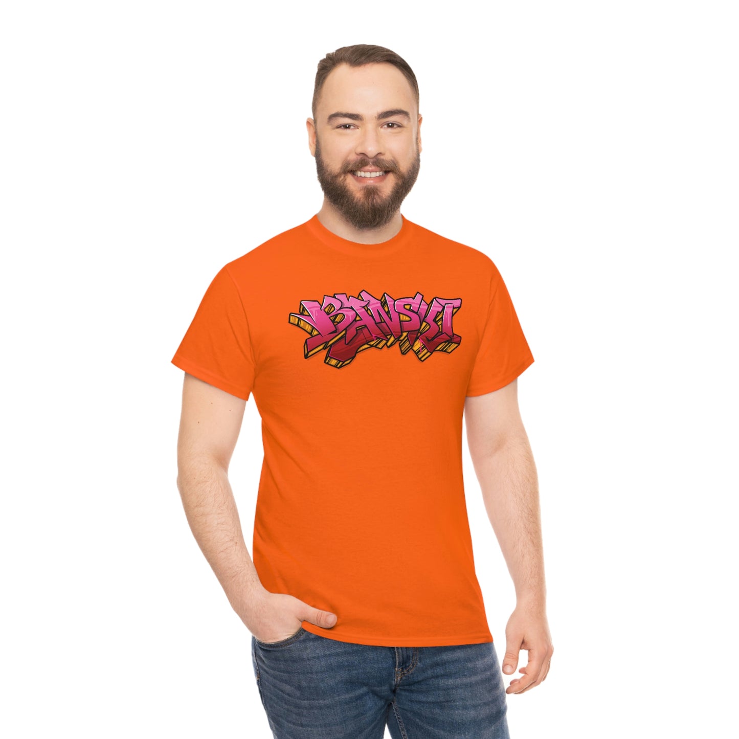 Banski Graffiti - Heavy Cotton Tee