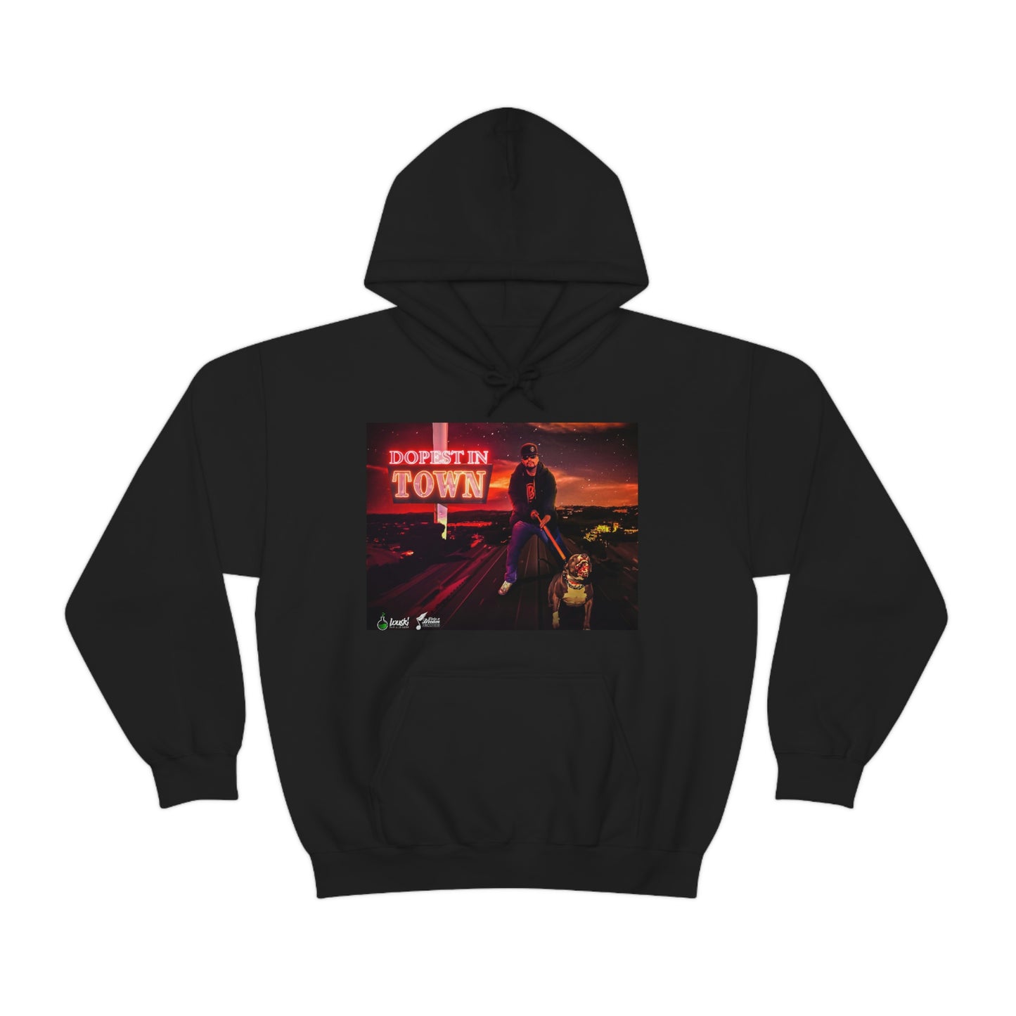 DOPEST IN TOWN Unisex Heavy Blend™ Hooded Sweatshirt