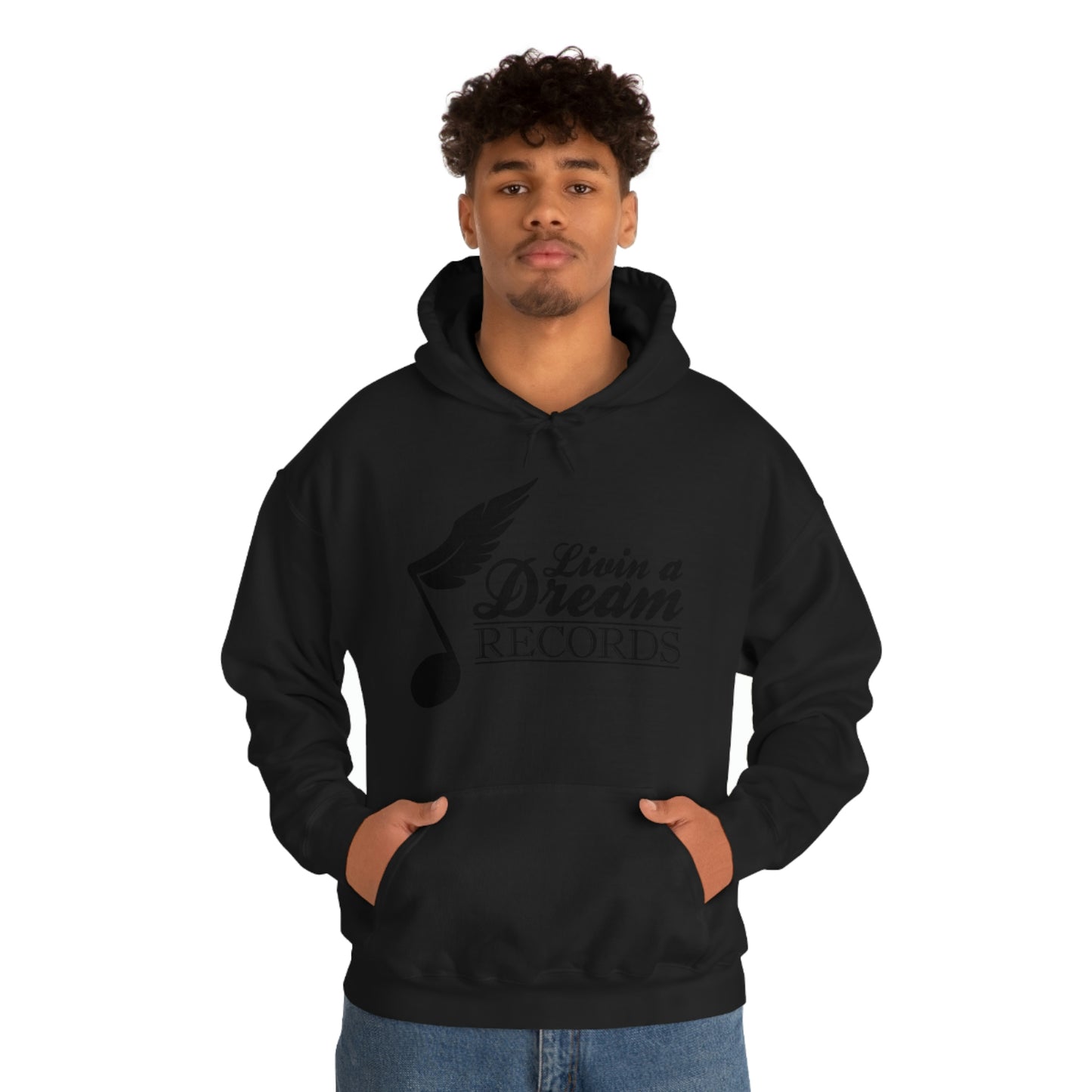 Livin A Dream Records - Heavy Blend™ Hooded Sweatshirt