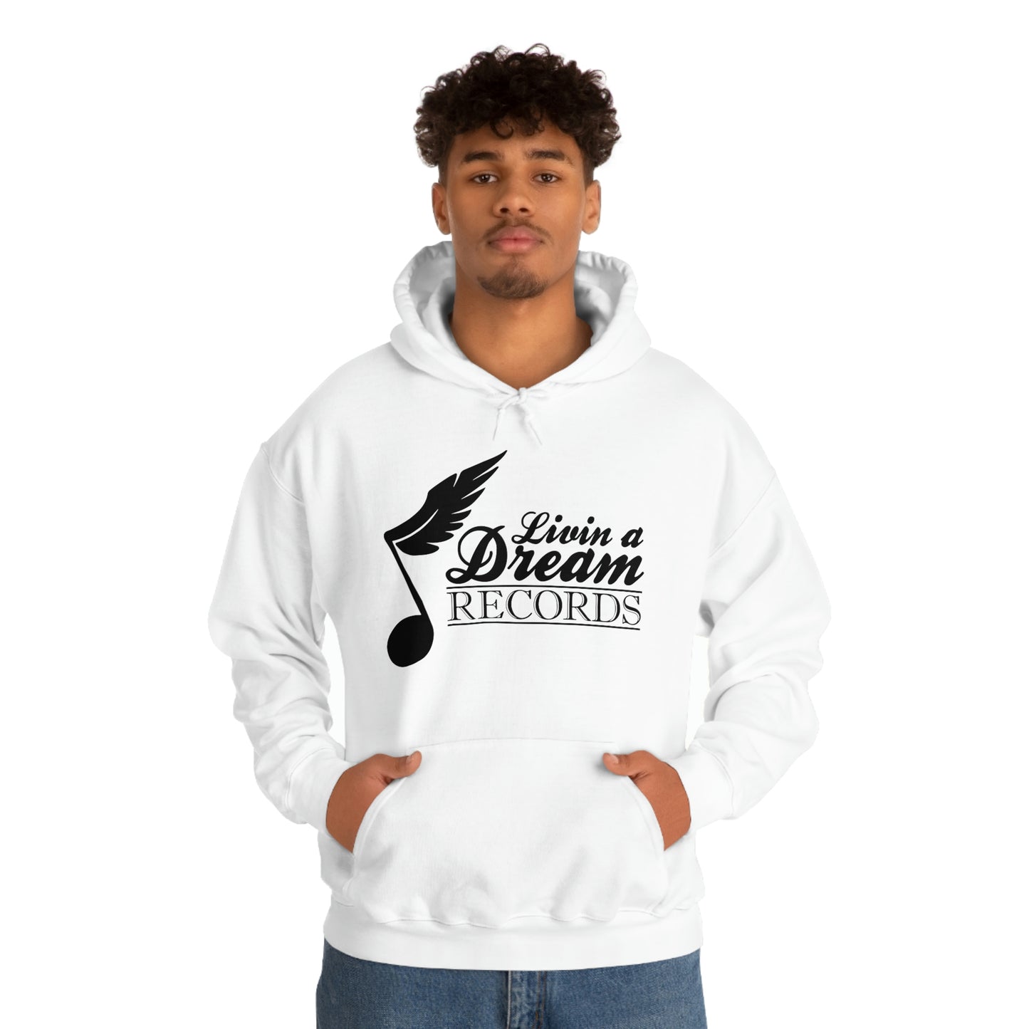 Livin A Dream Records - Heavy Blend™ Hooded Sweatshirt