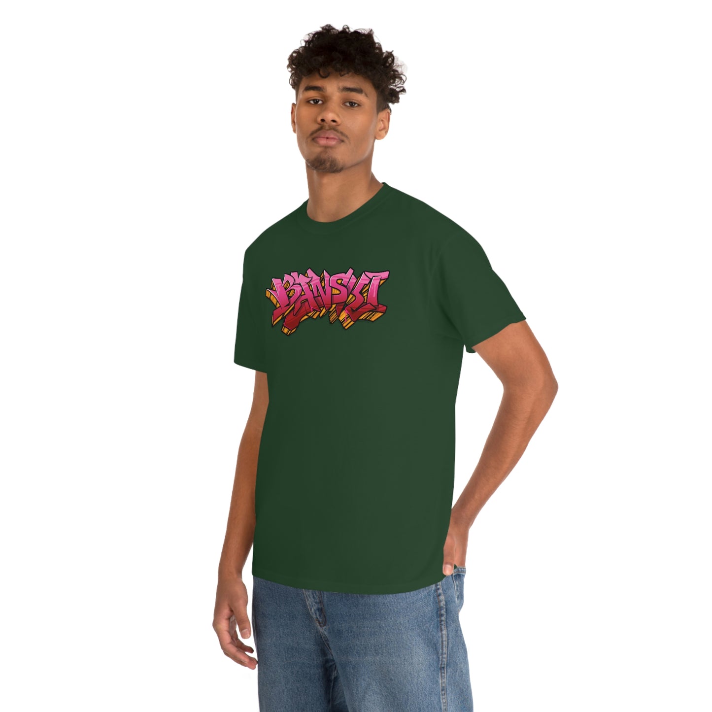 Banski Graffiti - Heavy Cotton Tee