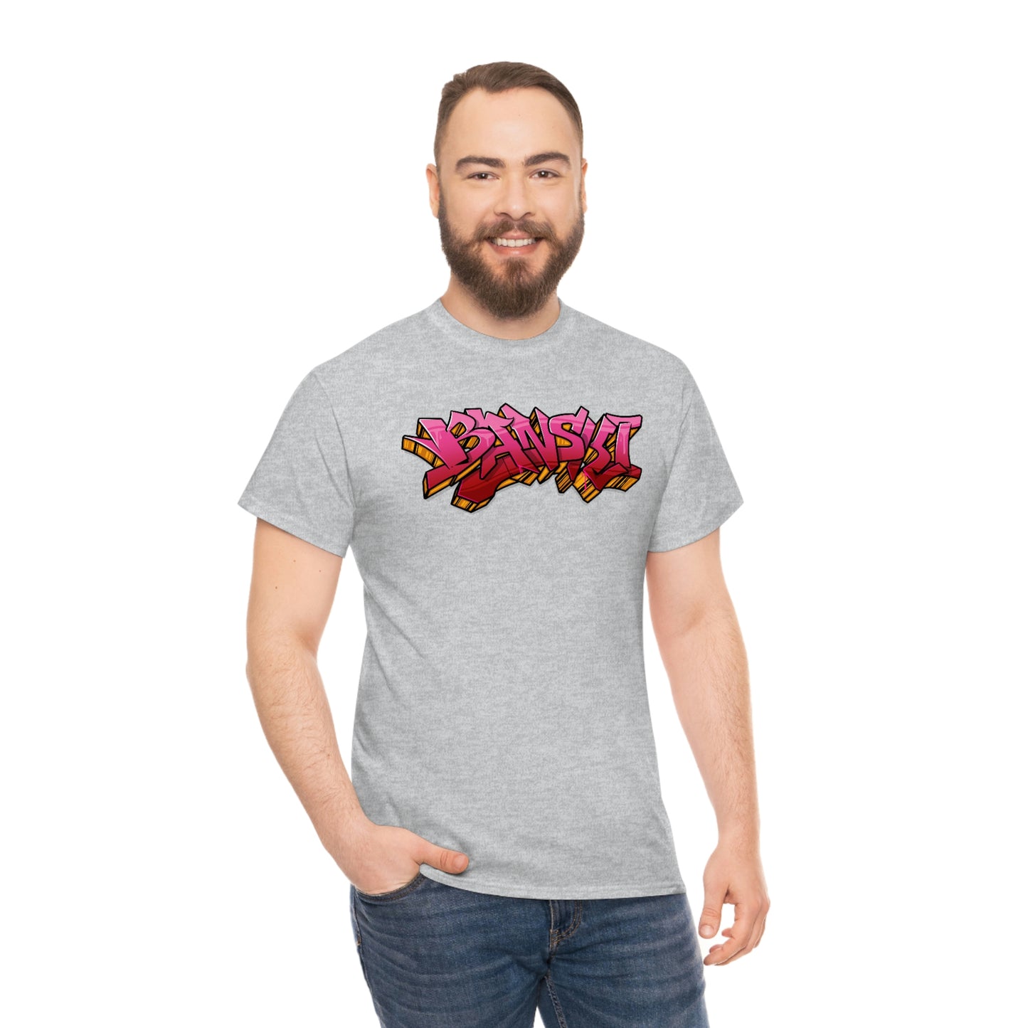 Banski Graffiti - Heavy Cotton Tee