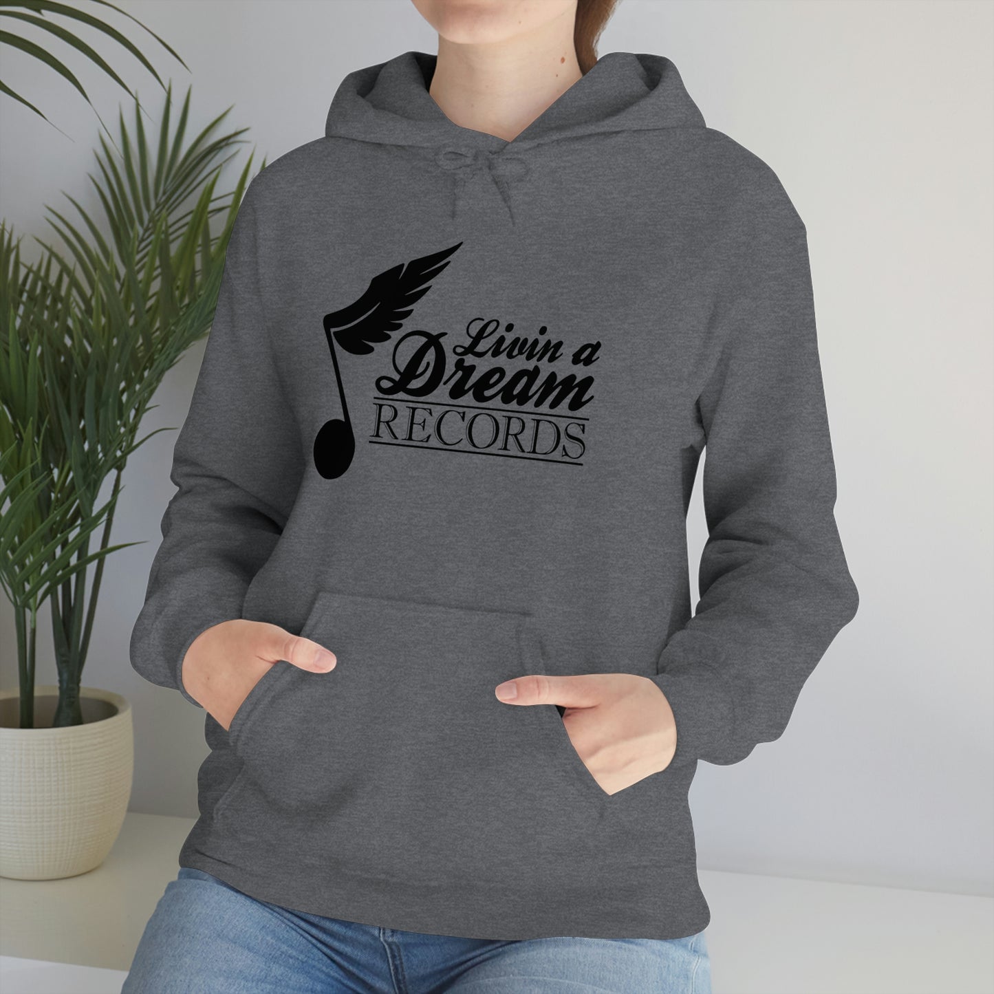 Livin A Dream Records - Heavy Blend™ Hooded Sweatshirt