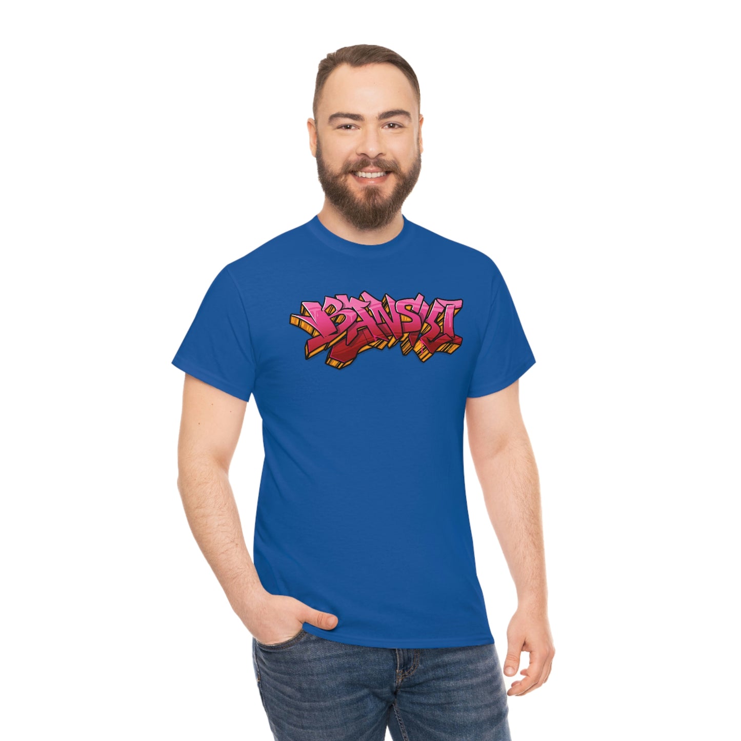 Banski Graffiti - Heavy Cotton Tee