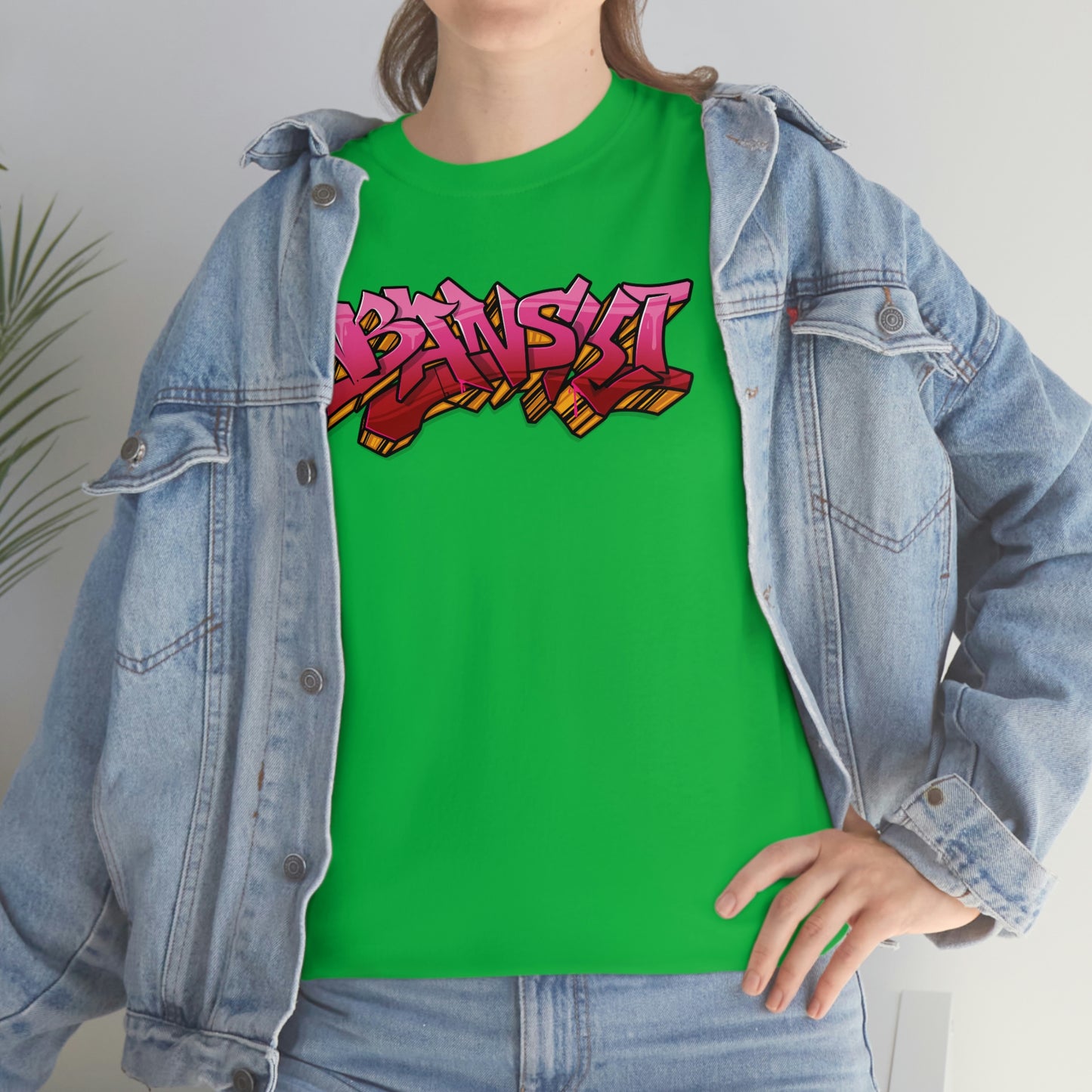 Banski Graffiti - Heavy Cotton Tee
