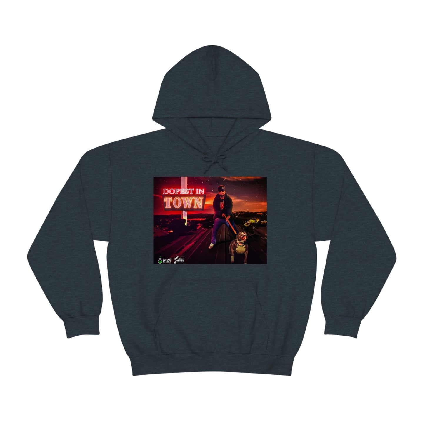 DOPEST IN TOWN Unisex Heavy Blend™ Hooded Sweatshirt