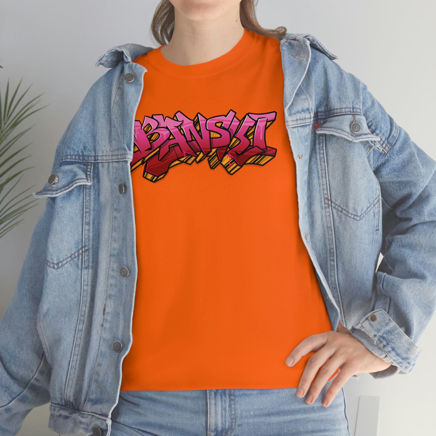 Banski Graffiti - Heavy Cotton Tee