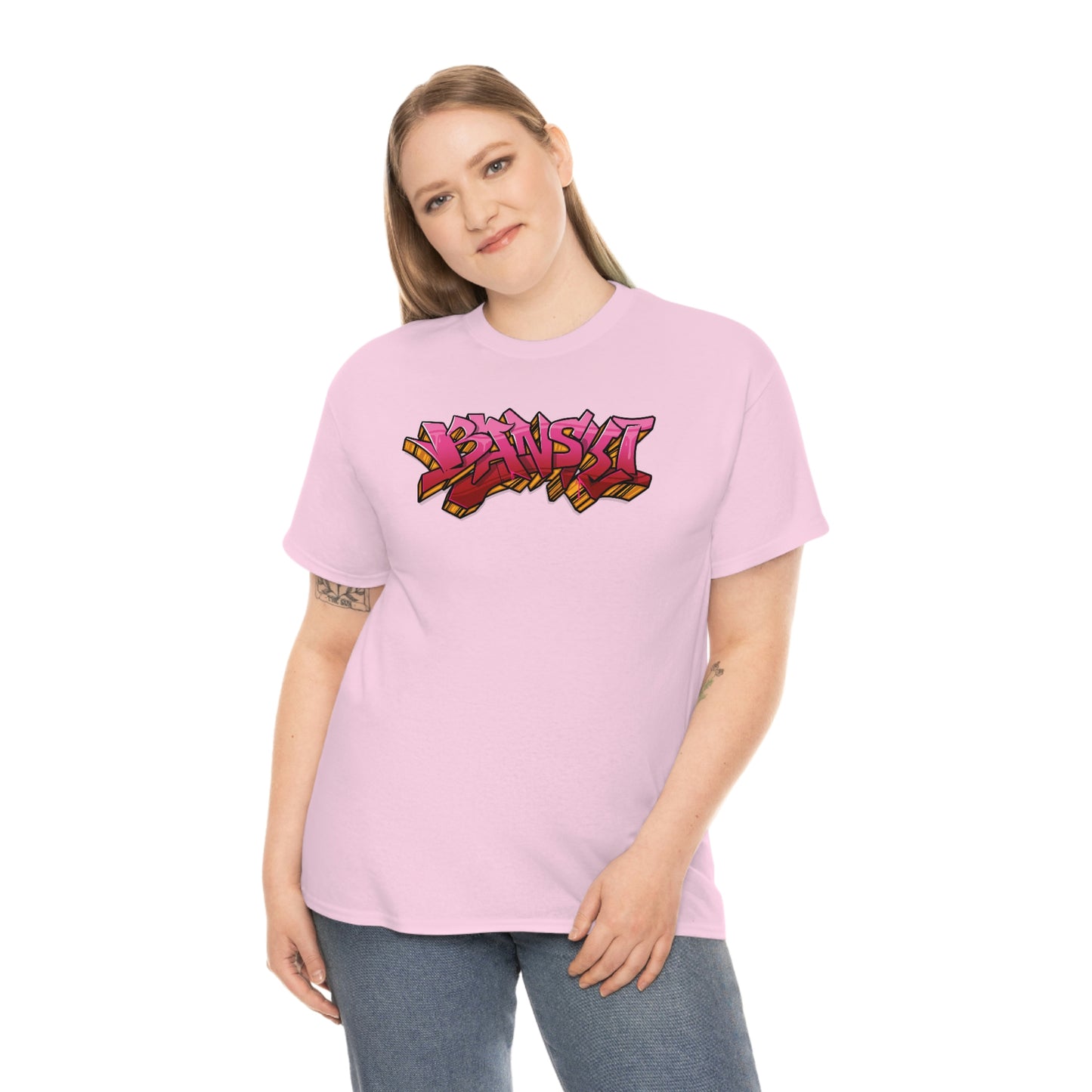 Banski Graffiti - Heavy Cotton Tee