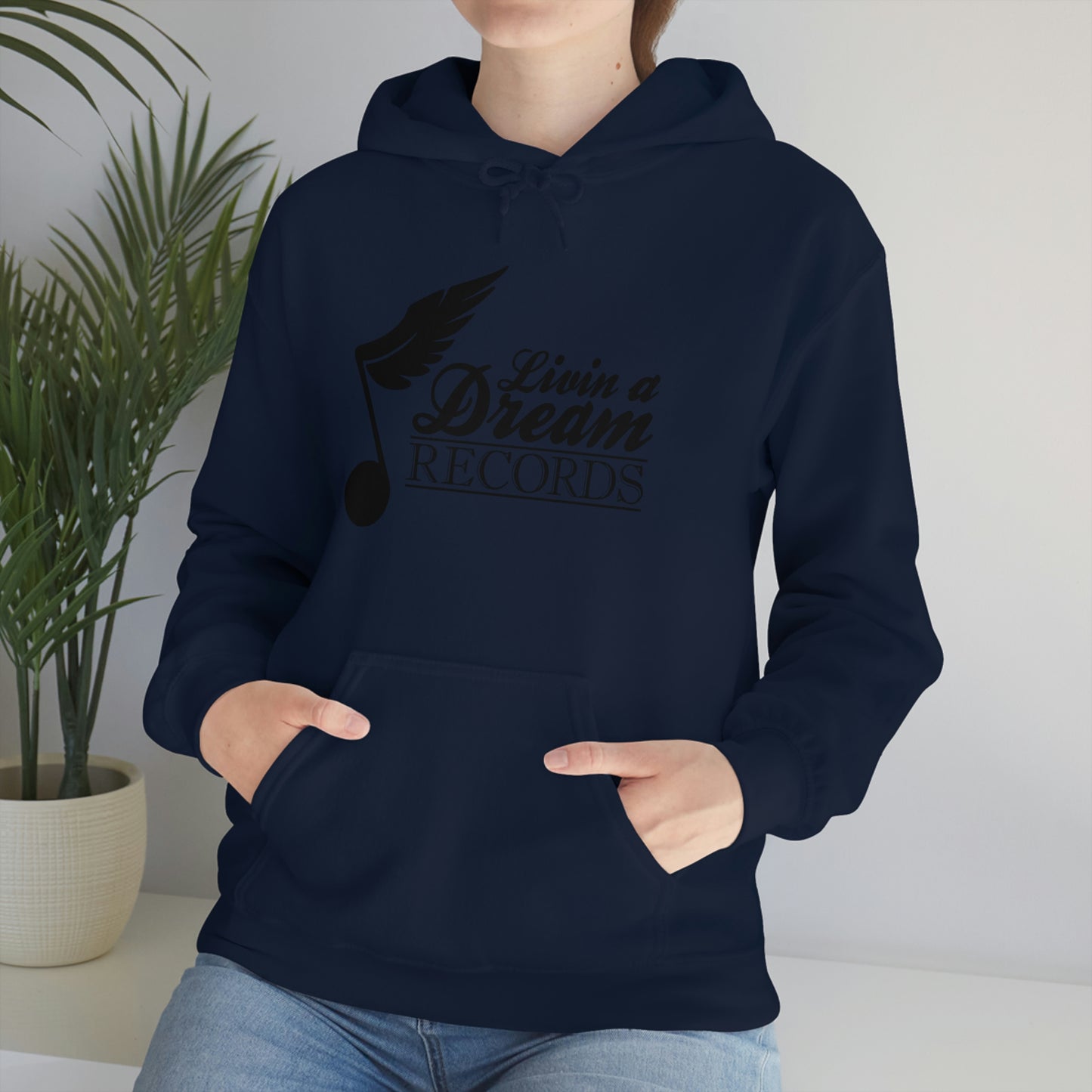 Livin A Dream Records - Heavy Blend™ Hooded Sweatshirt
