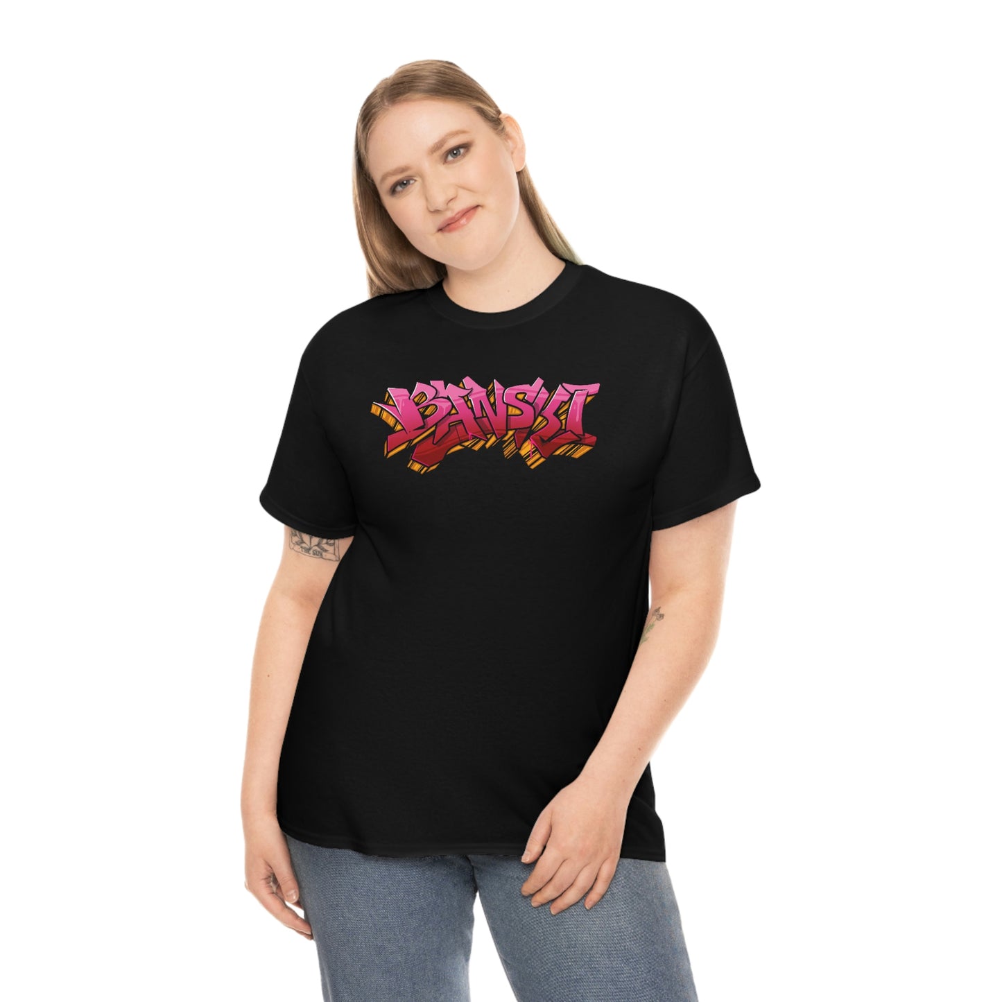 Banski Graffiti - Heavy Cotton Tee