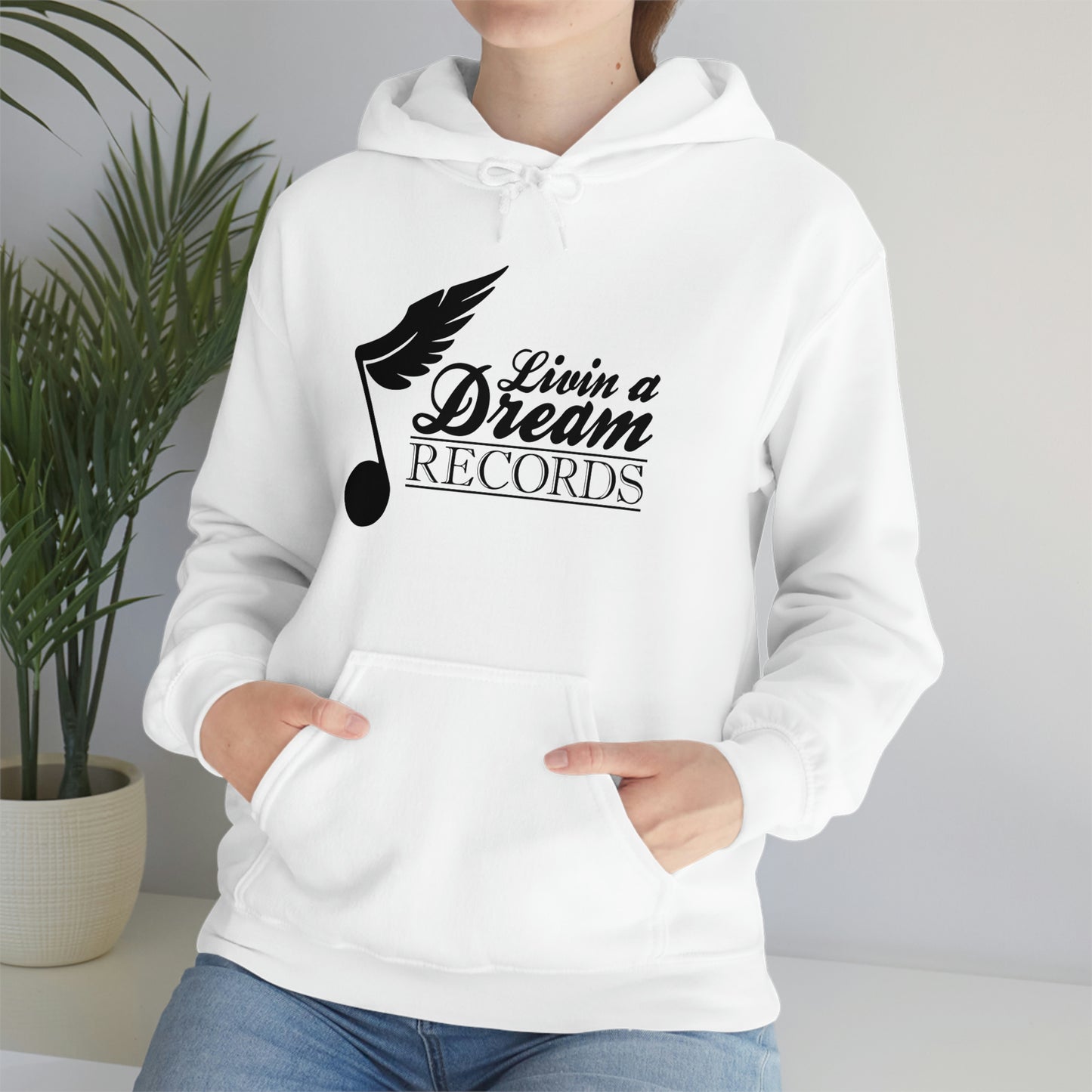 Livin A Dream Records - Heavy Blend™ Hooded Sweatshirt