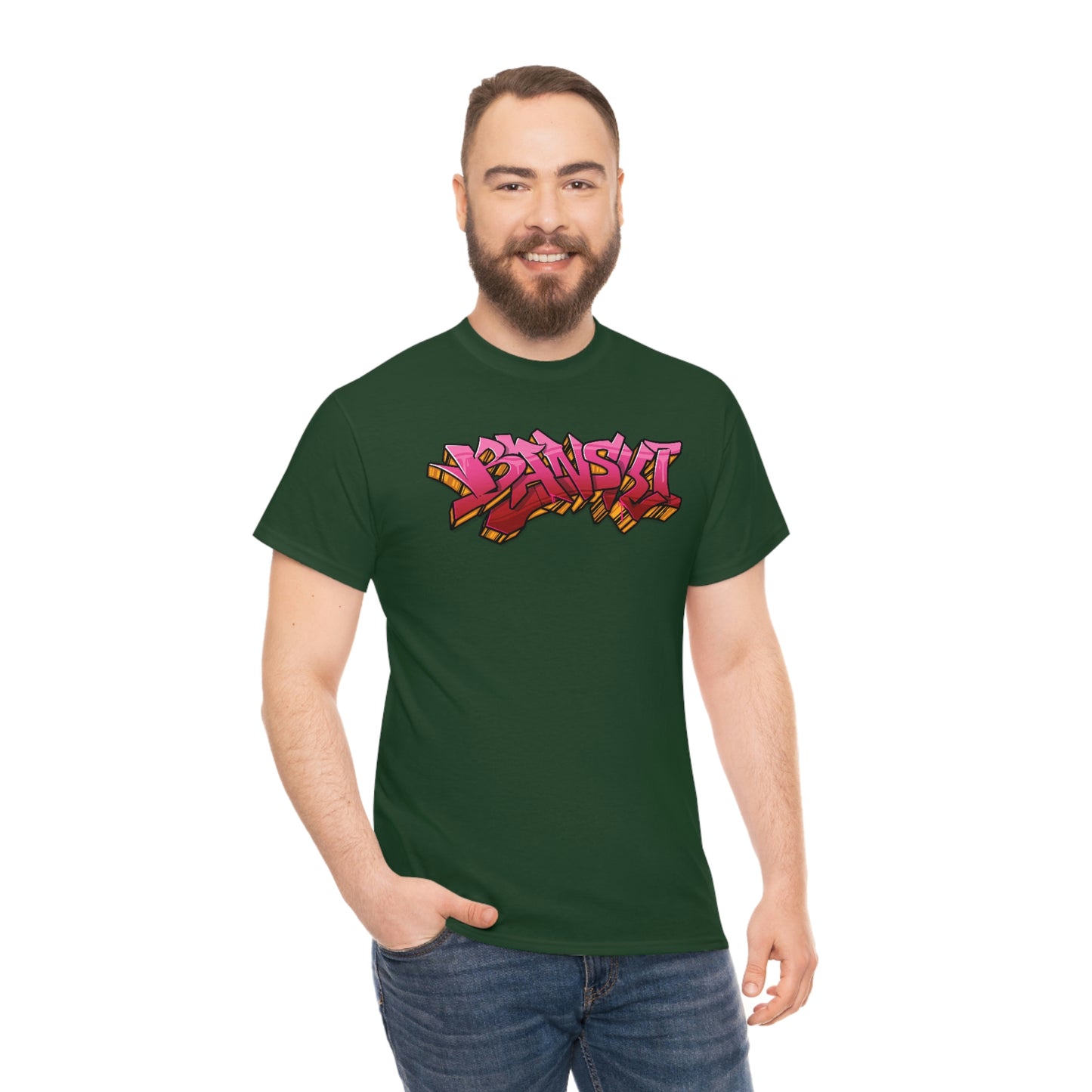 Banski Graffiti - Heavy Cotton Tee