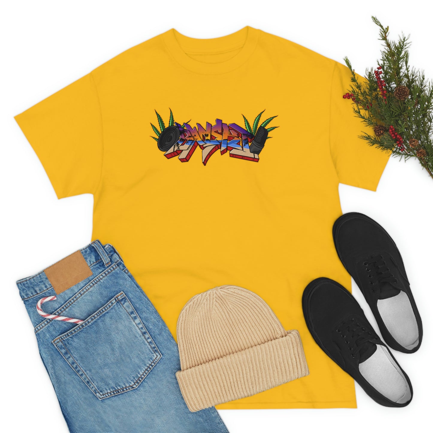 Banski Graffiti2 Heavy Cotton Tee