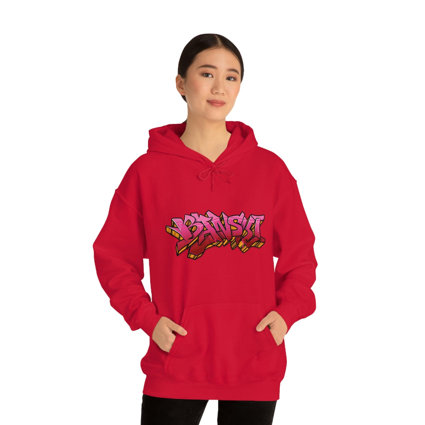 Banski Graffiti2 Heavy Blend™ Hooded Sweatshirt