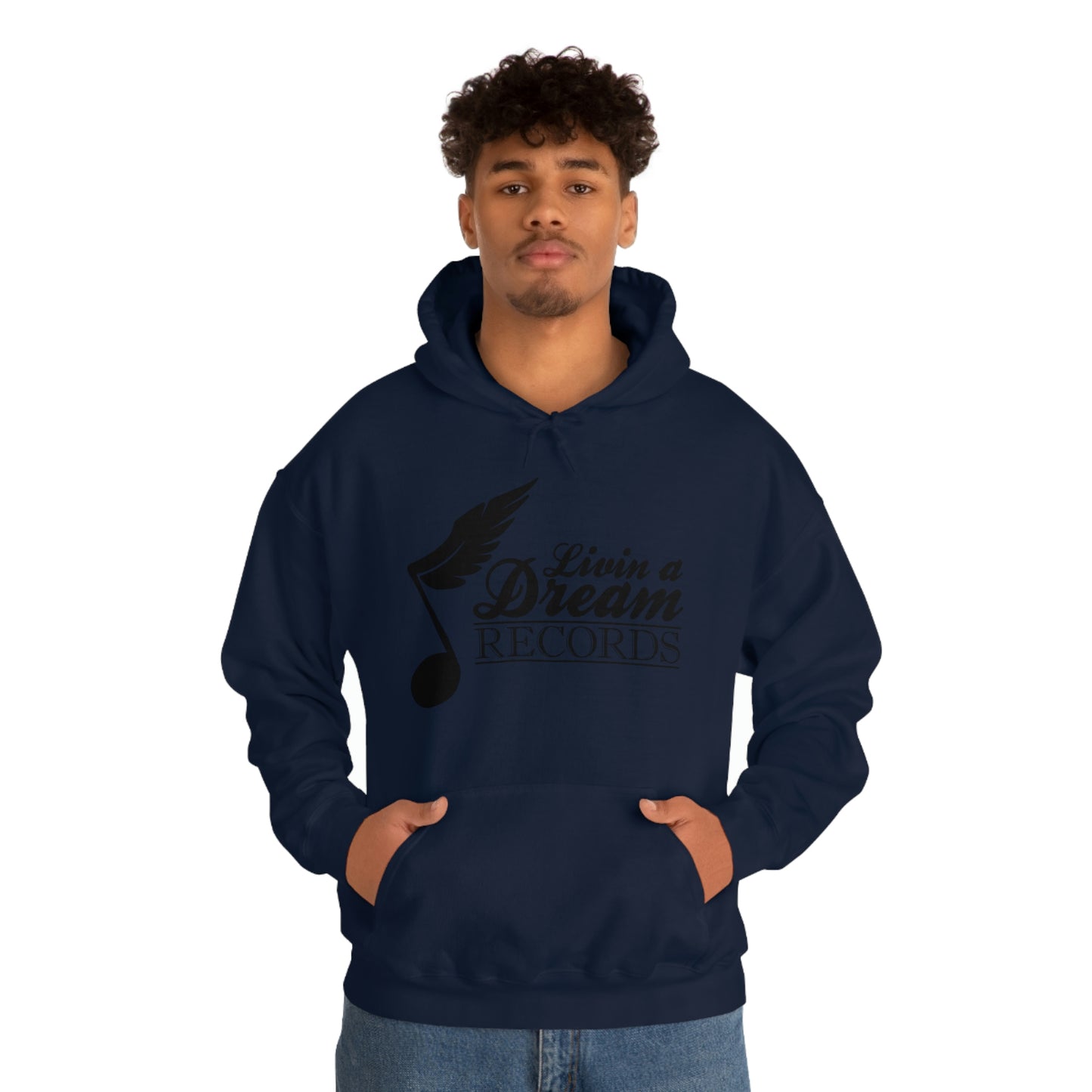 Livin A Dream Records - Heavy Blend™ Hooded Sweatshirt
