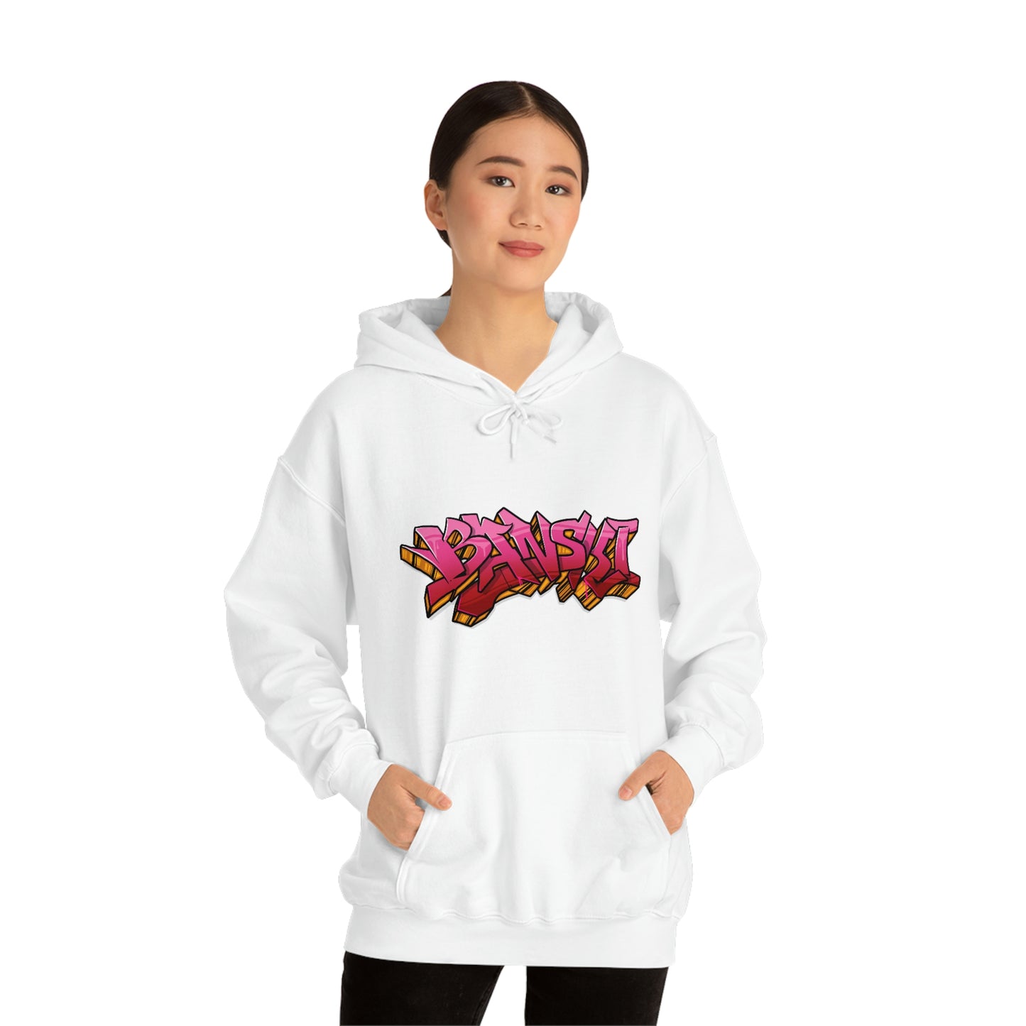 Banski Graffiti2 Heavy Blend™ Hooded Sweatshirt