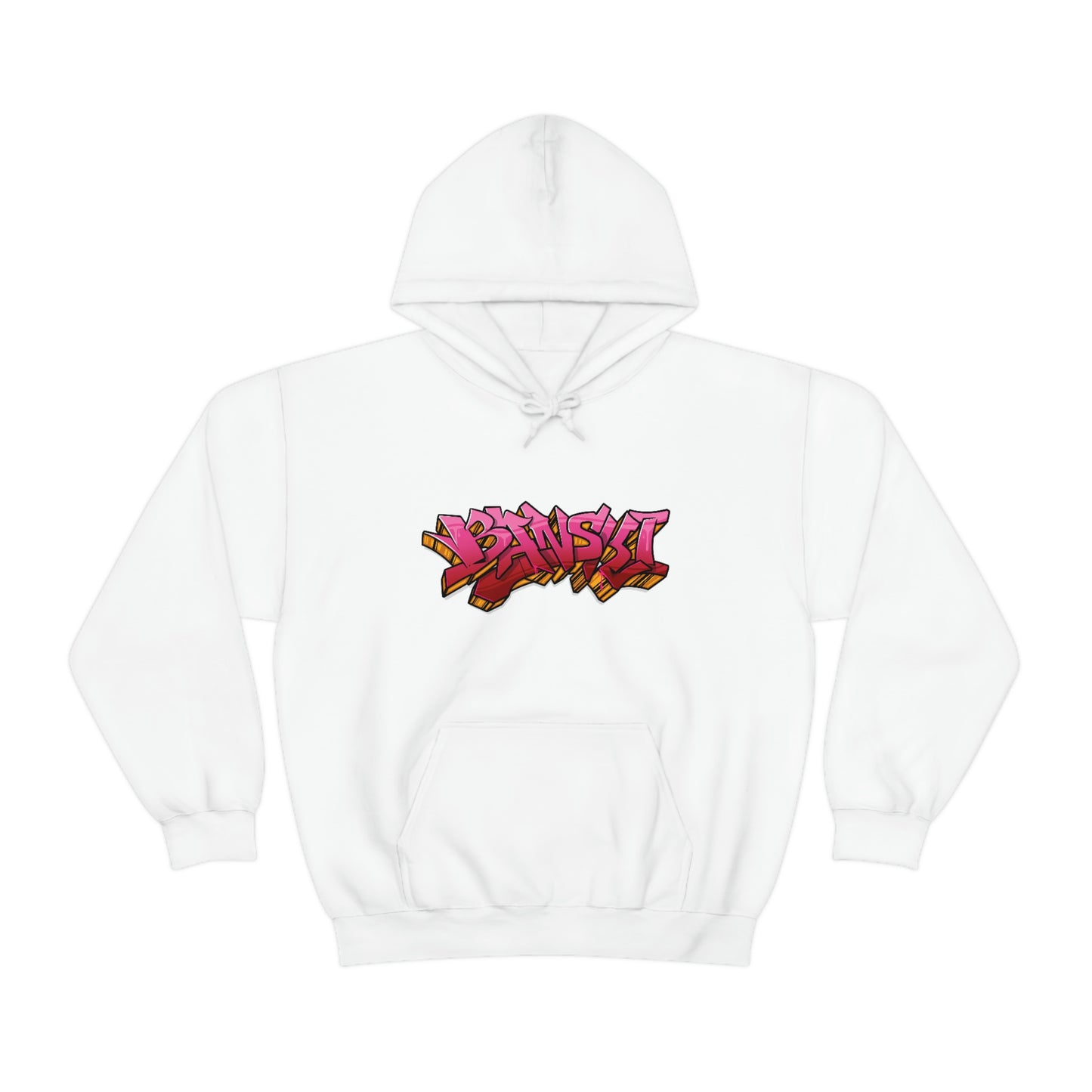 Banski Graffiti2 Heavy Blend™ Hooded Sweatshirt