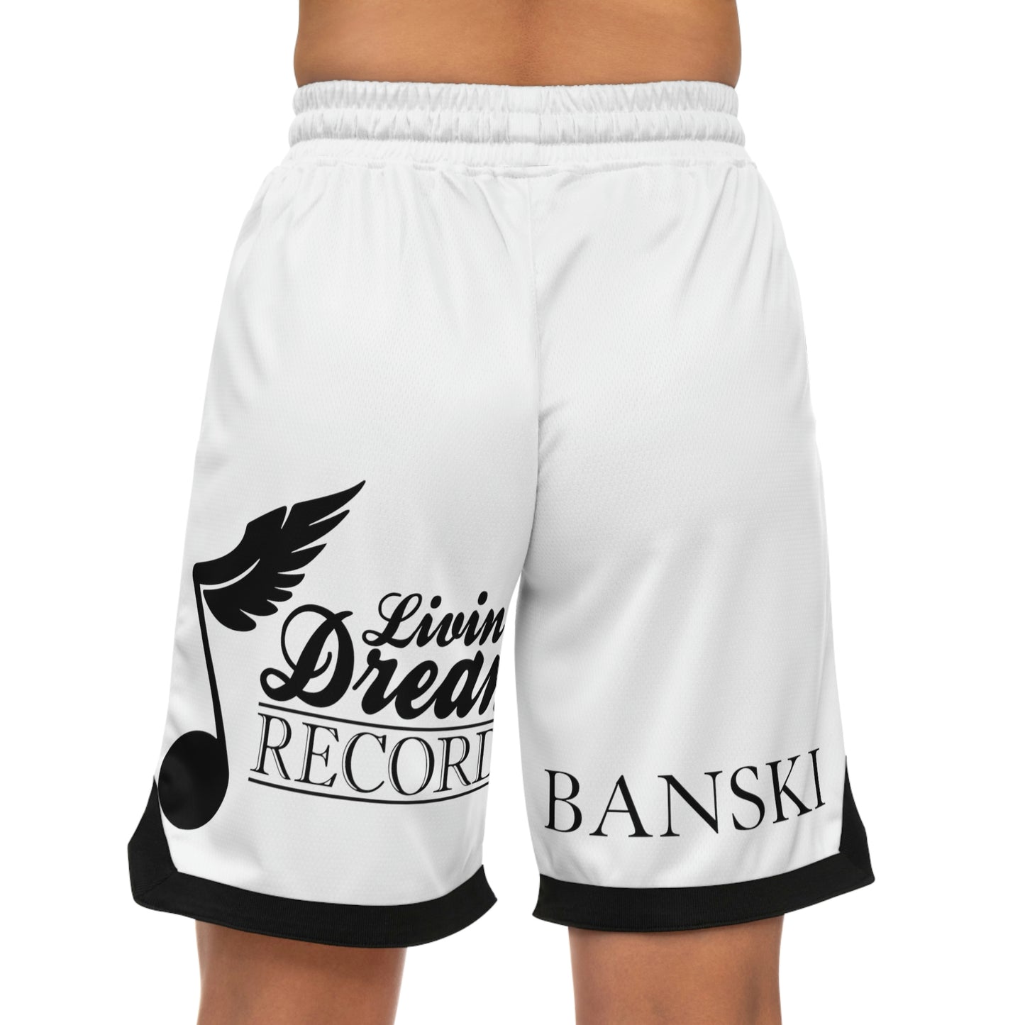 Livin A Dream Records / Banski - Basketball Rib Shorts