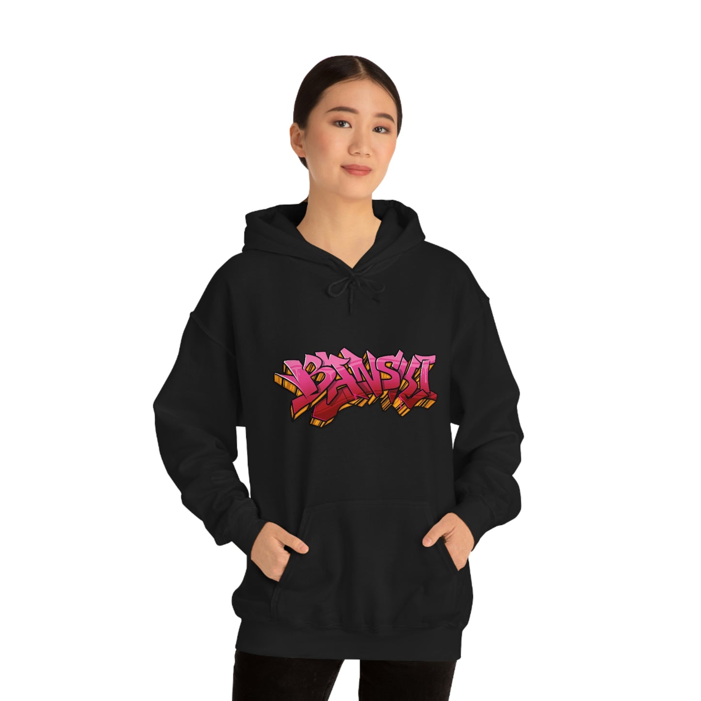 Banski Graffiti2 Heavy Blend™ Hooded Sweatshirt