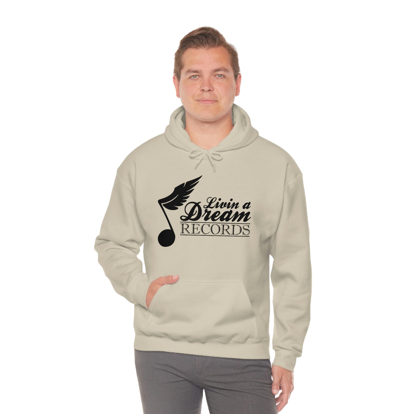 Livin A Dream Records - Heavy Blend™ Hooded Sweatshirt