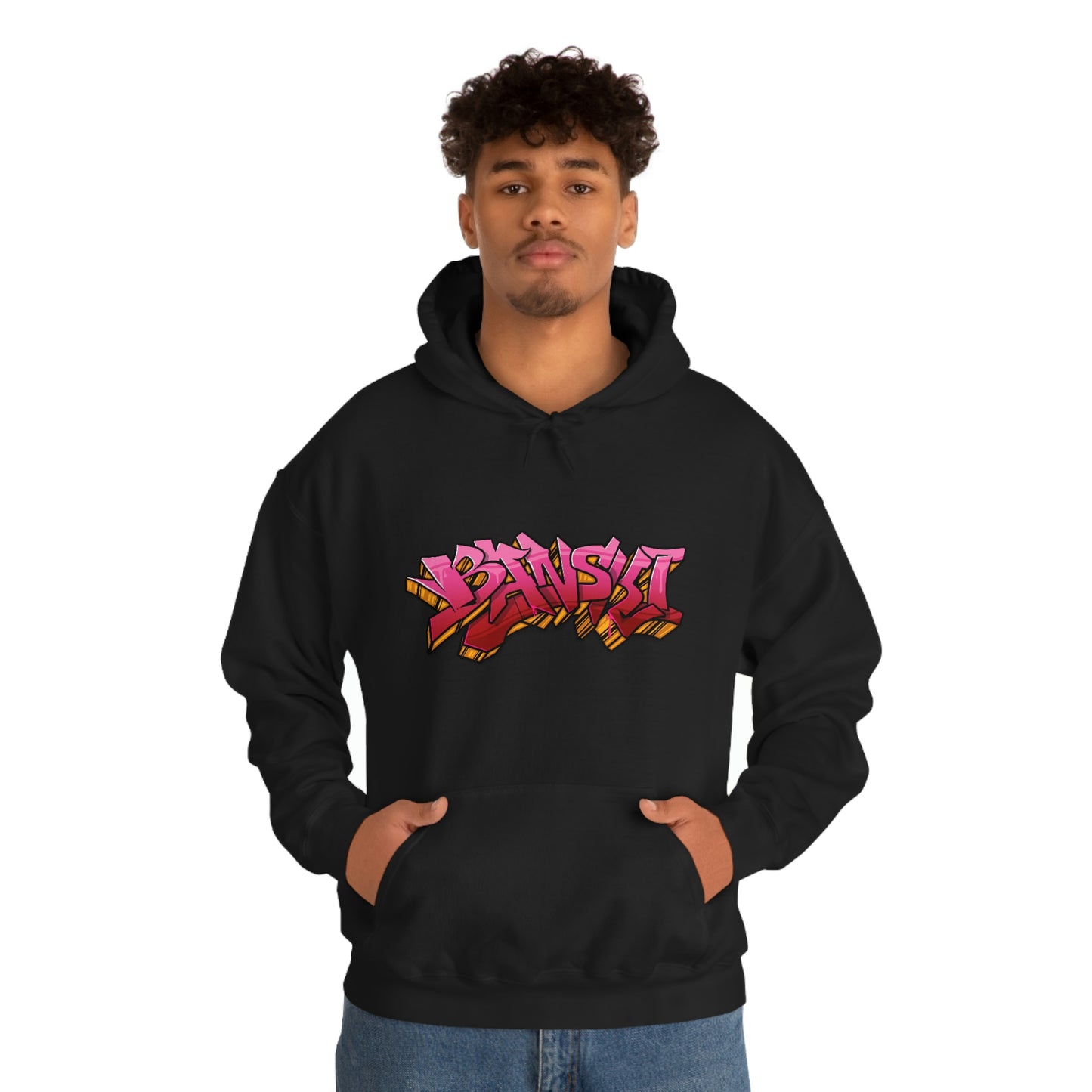 Banski Graffiti2 Heavy Blend™ Hooded Sweatshirt