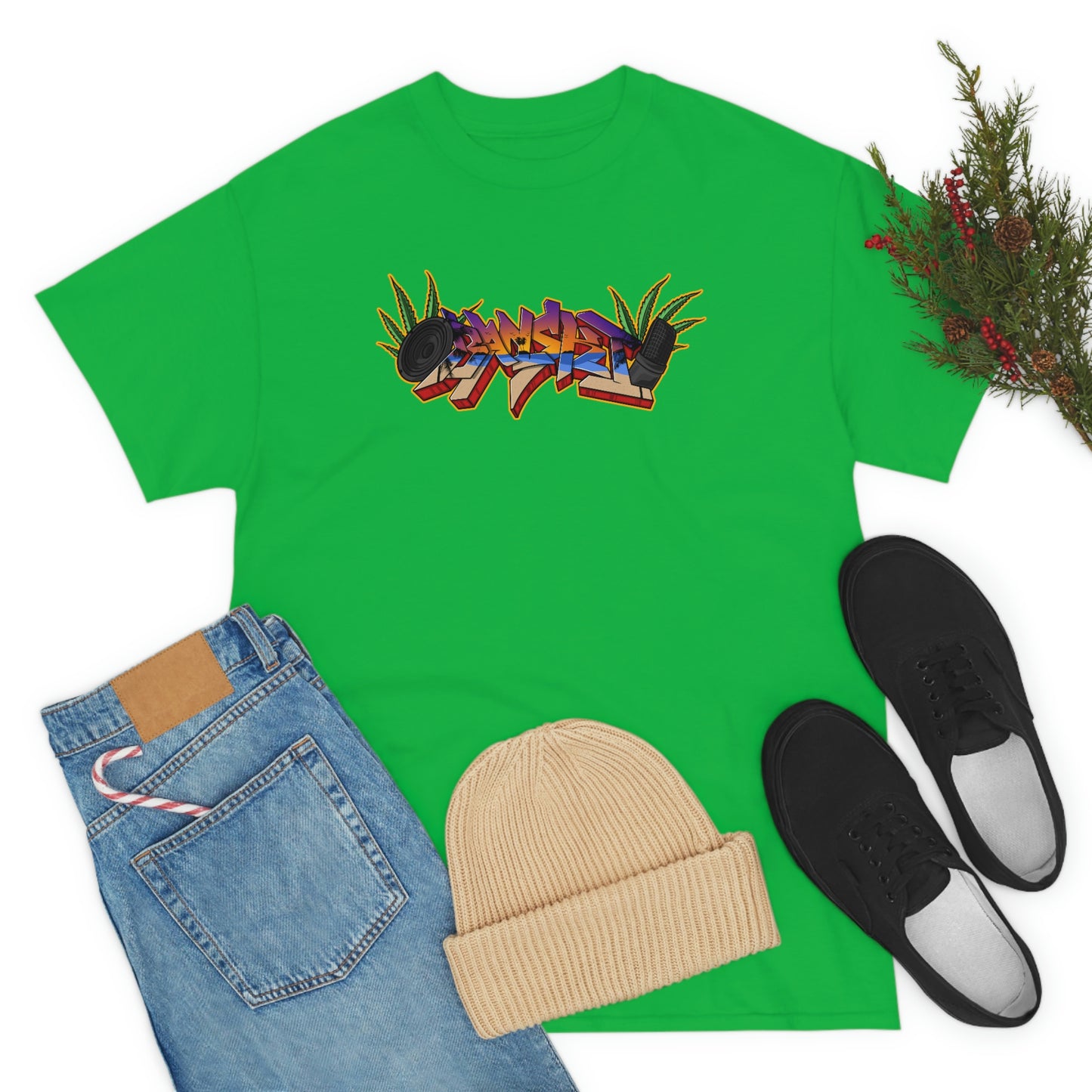 Banski Graffiti2 Heavy Cotton Tee