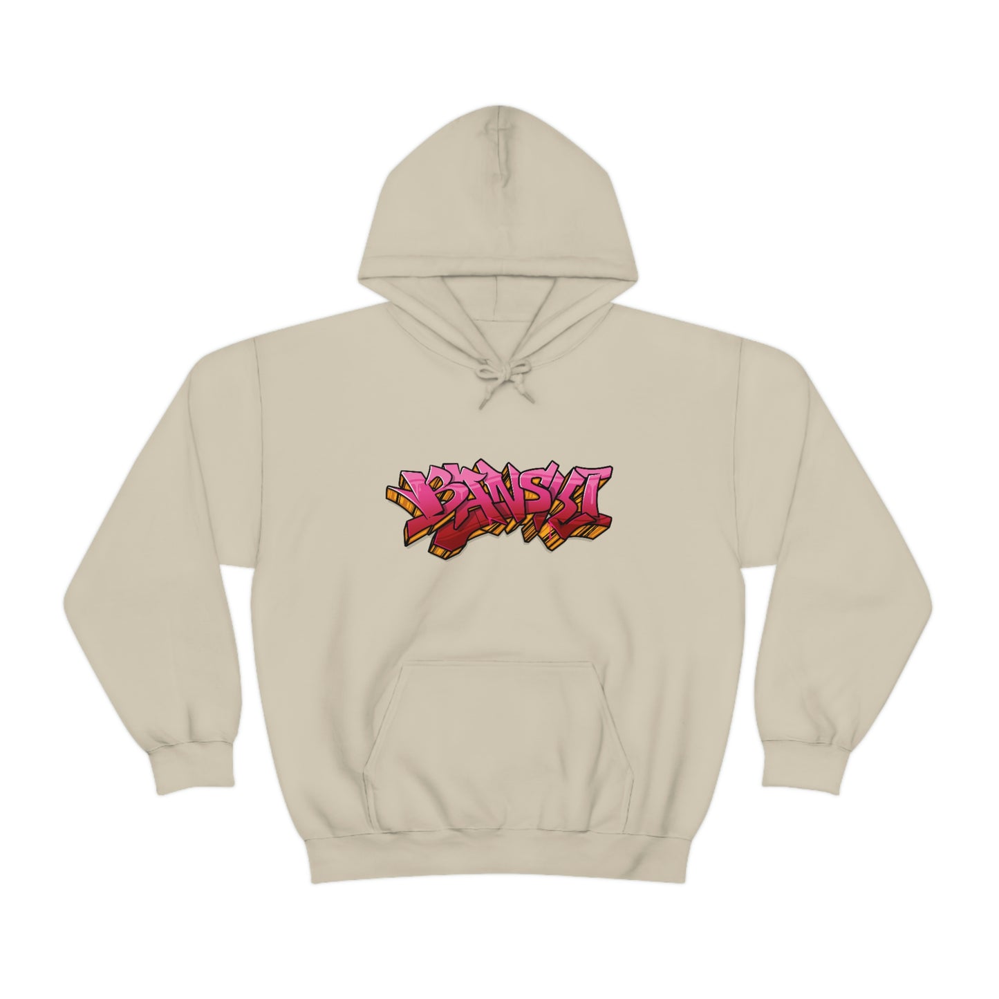Banski Graffiti2 Heavy Blend™ Hooded Sweatshirt