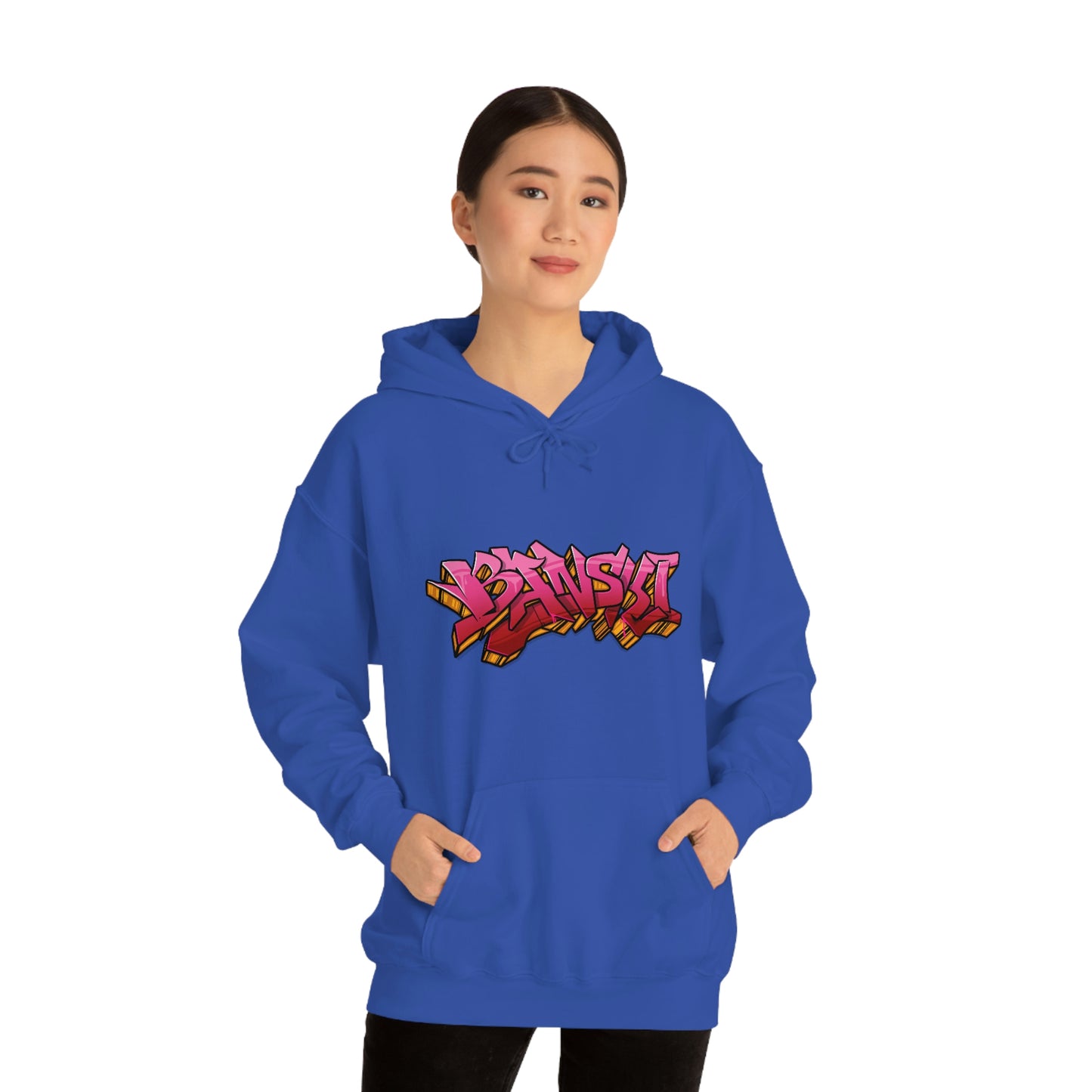 Banski Graffiti2 Heavy Blend™ Hooded Sweatshirt