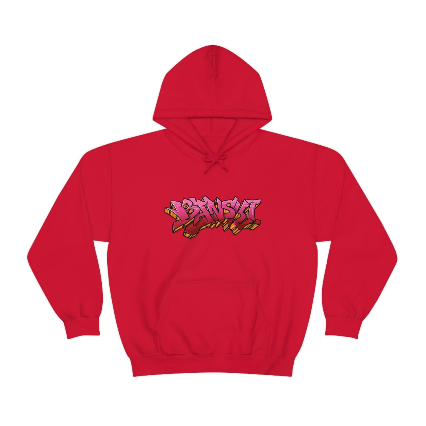 Banski Graffiti2 Heavy Blend™ Hooded Sweatshirt