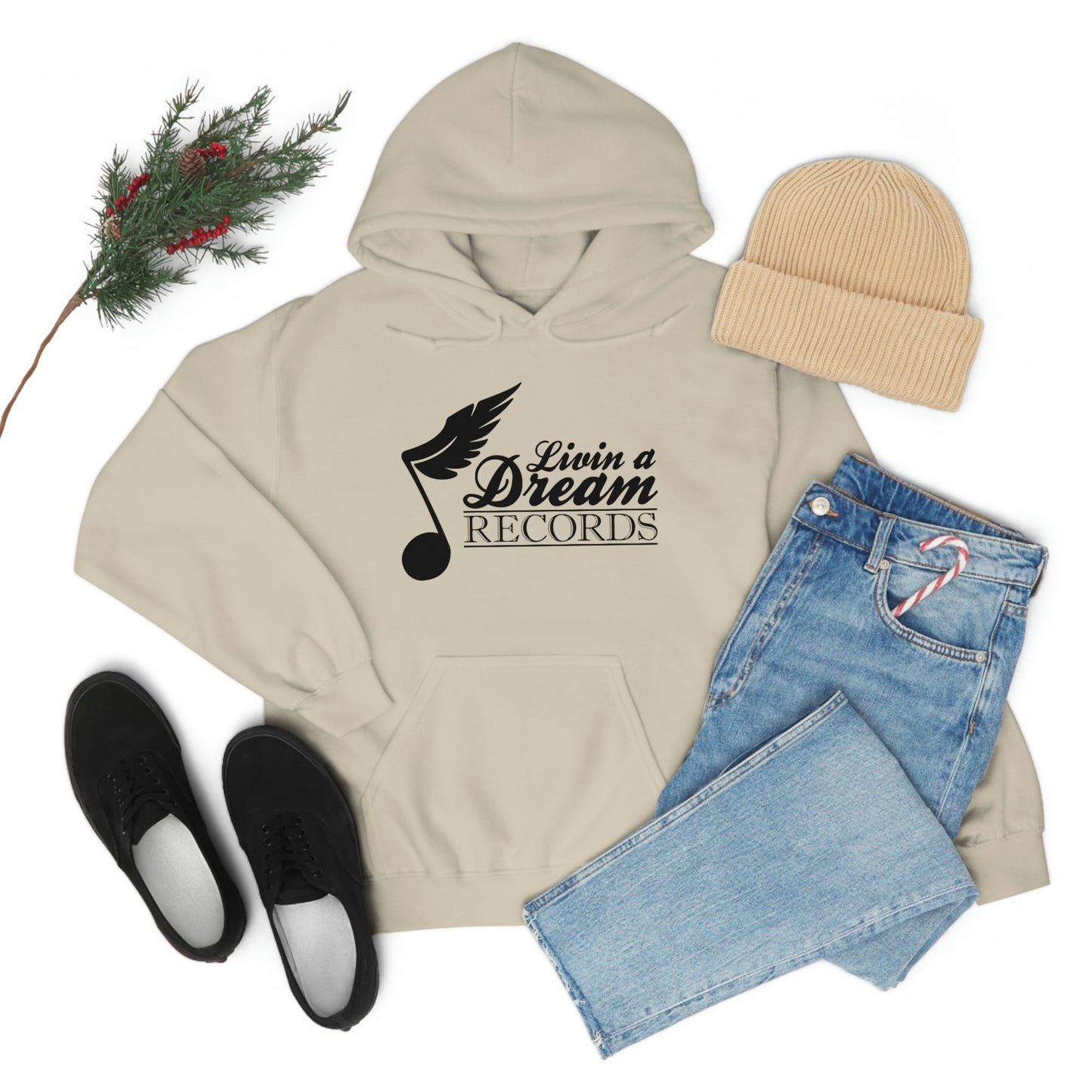 Livin A Dream Records - Heavy Blend™ Hooded Sweatshirt